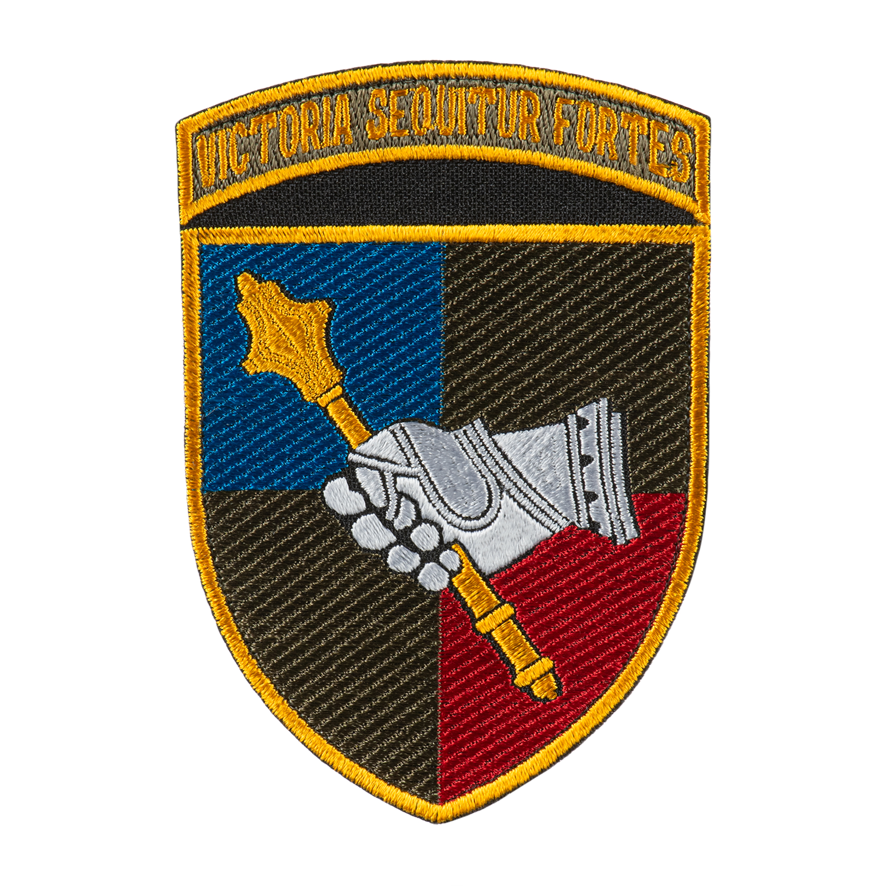 Шеврон Командування Сухопутних Військ Victoria Sequitur Fortes — 2