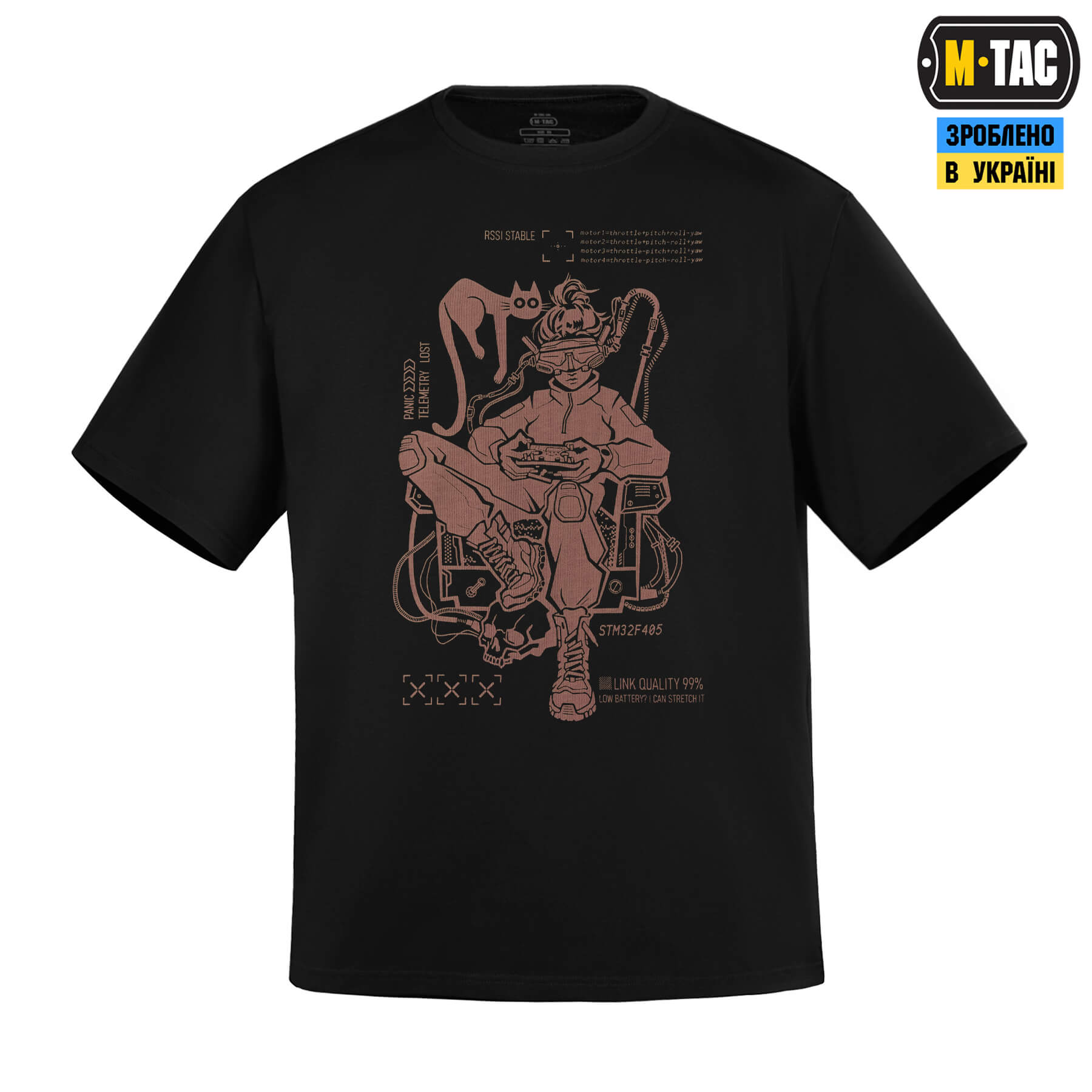M-Tac футболка Hunter pilots Cotton Black — 2