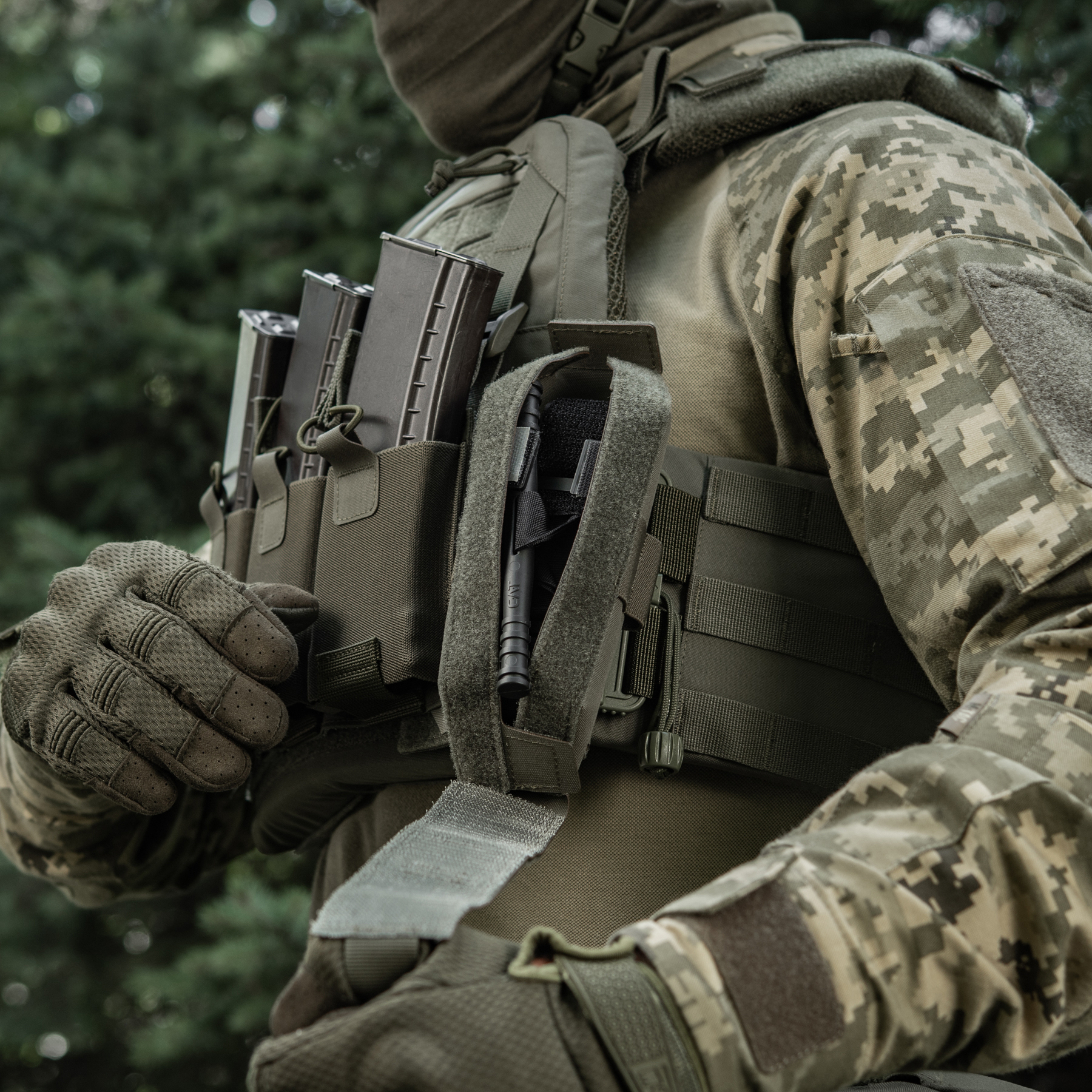 M-Tac подсумок для турникета закрытый FLAP Ranger Green — 28