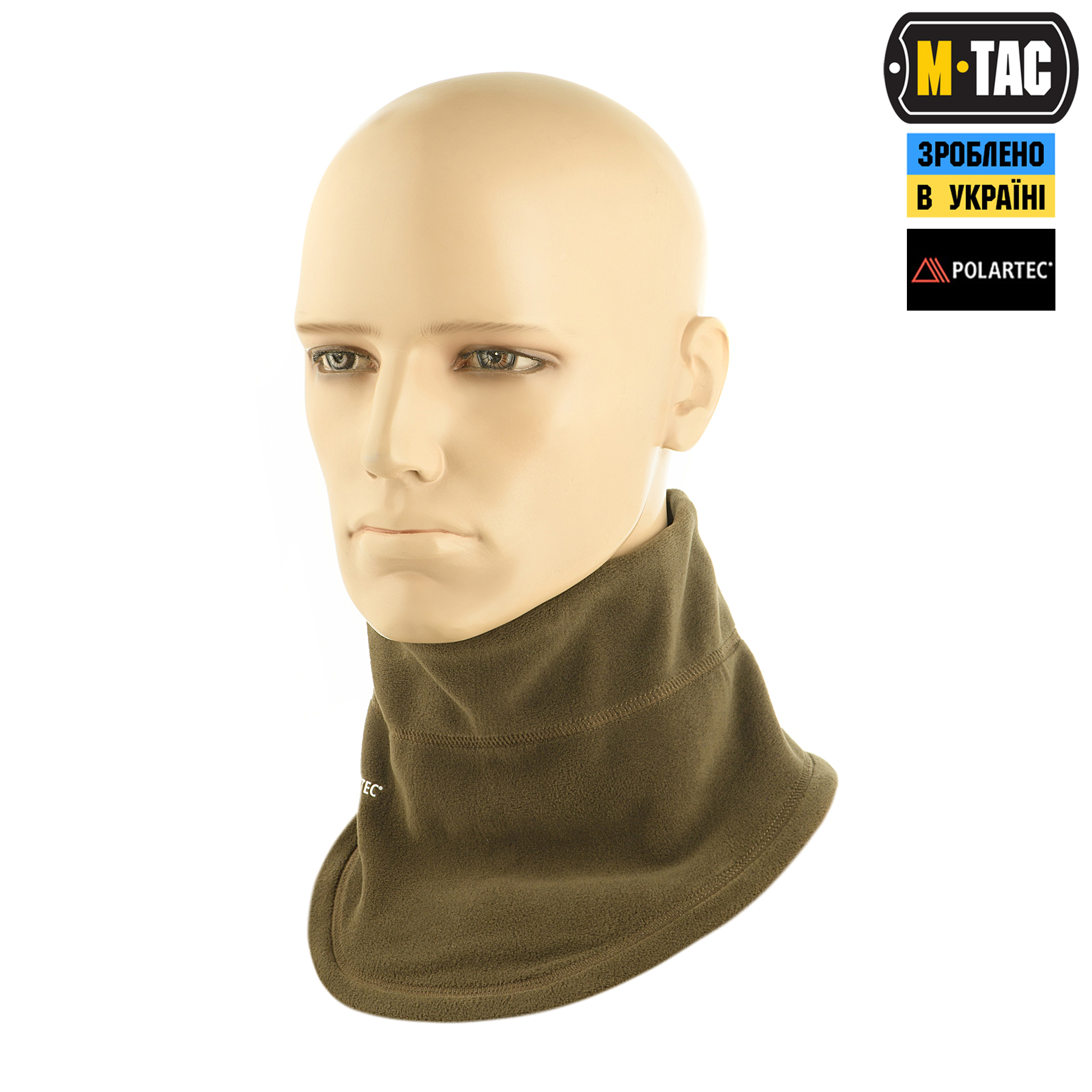 M-Tac шарф-труба анатомический Polartec Dark Olive — 3