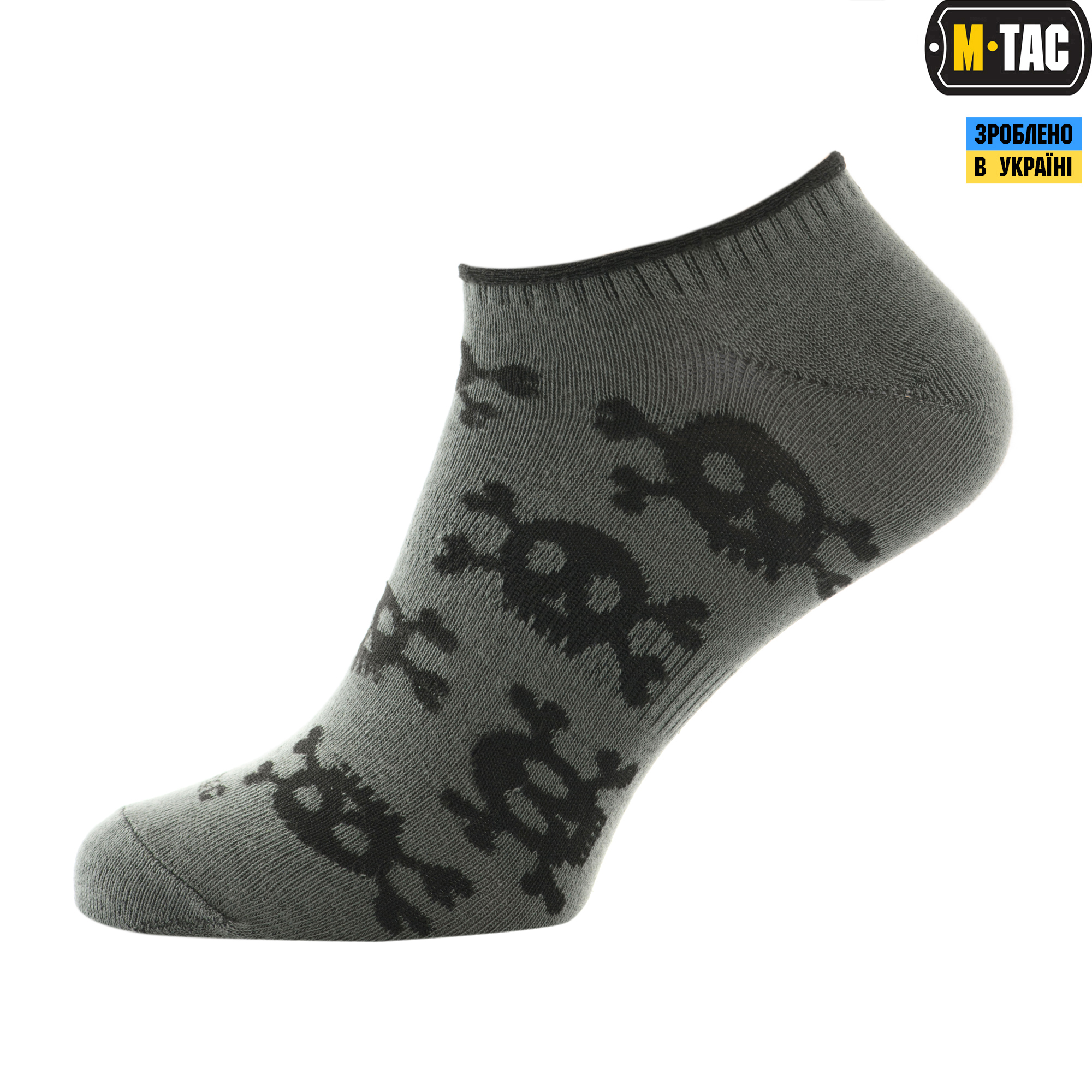 M-Tac носки летние легкие Pirate Skull Olive — 5