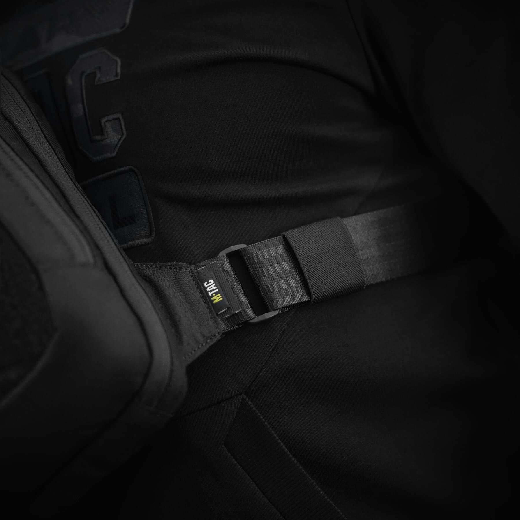 M-Tac сумка Sling Pistol Bag Hex с липучкой Black — 13