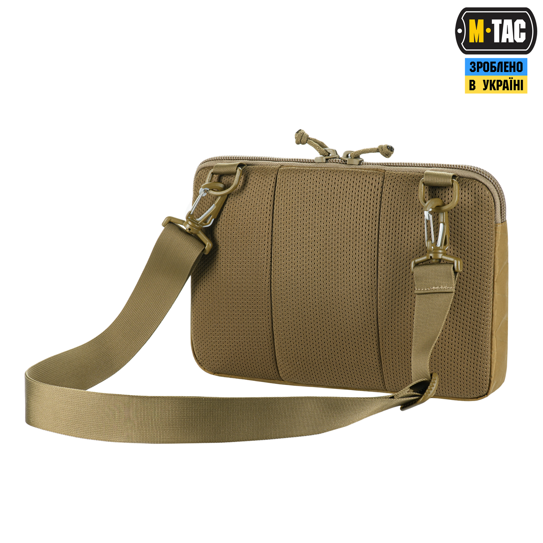 M-Tac сумка Admin Bag Medium X-Pac Elite з липучкою Coyote — 5