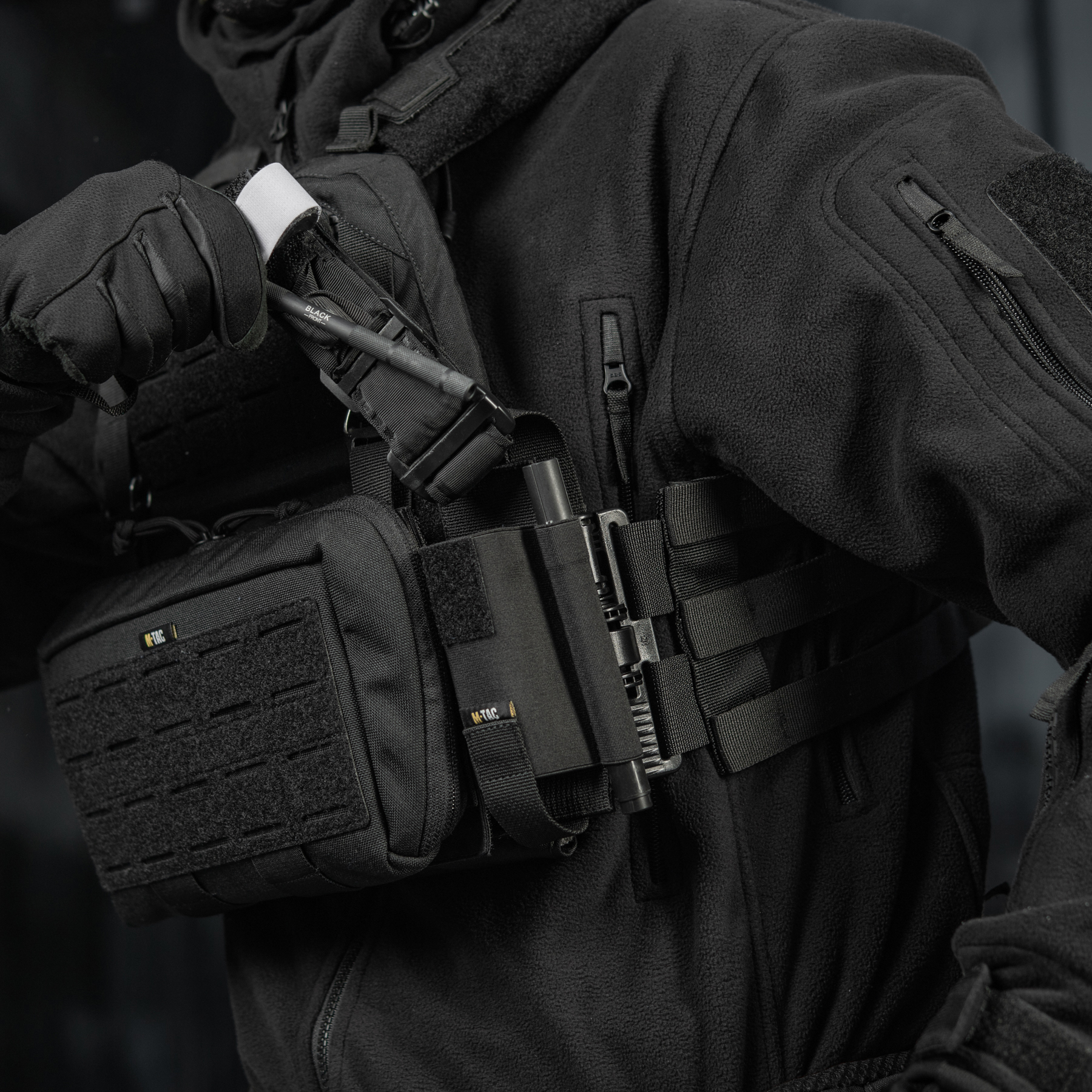 M-Tac подсумок для турникета эластичный на липучке Gen.III Black — 15