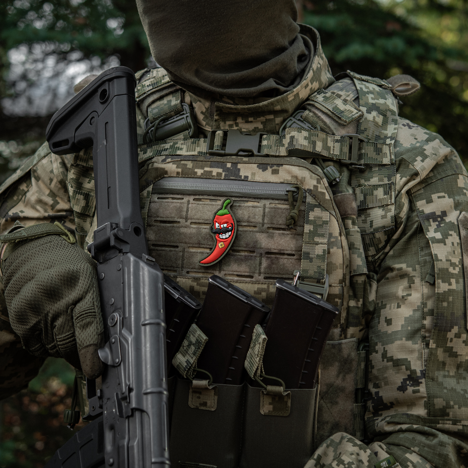 M-Tac нашивка Перчик 3D молодший лейтенант (PVC) — 3