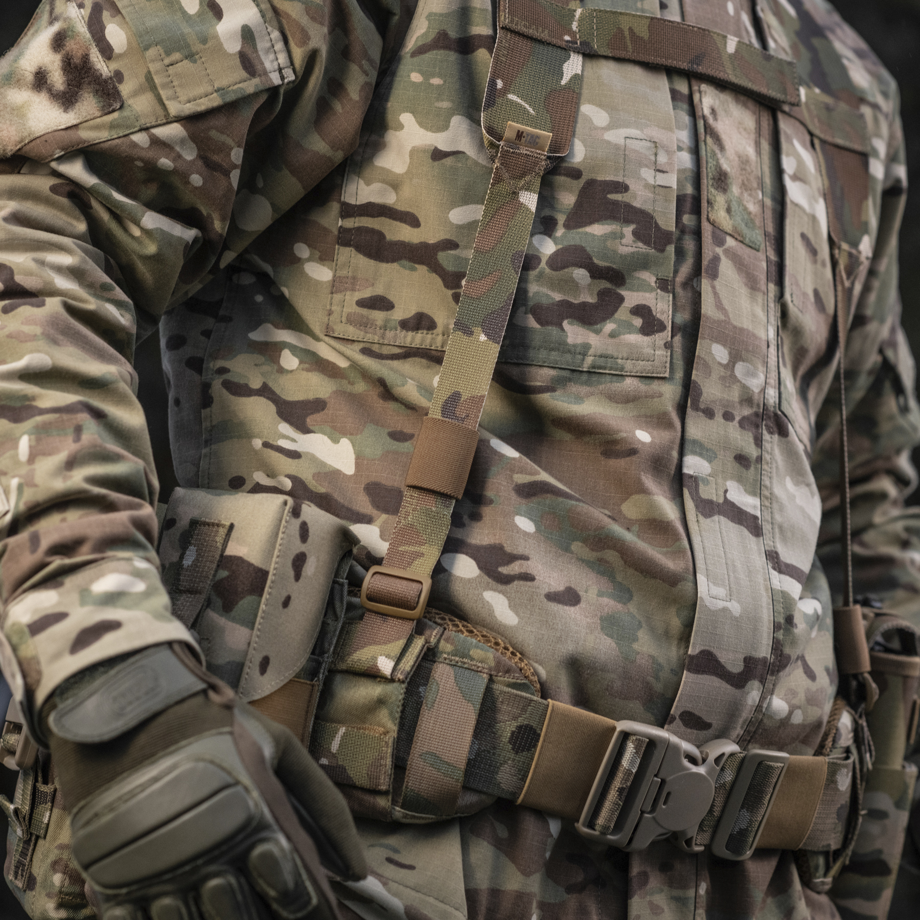 M-Tac ремни плечевые для тактического пояса Elite Multicam — 18