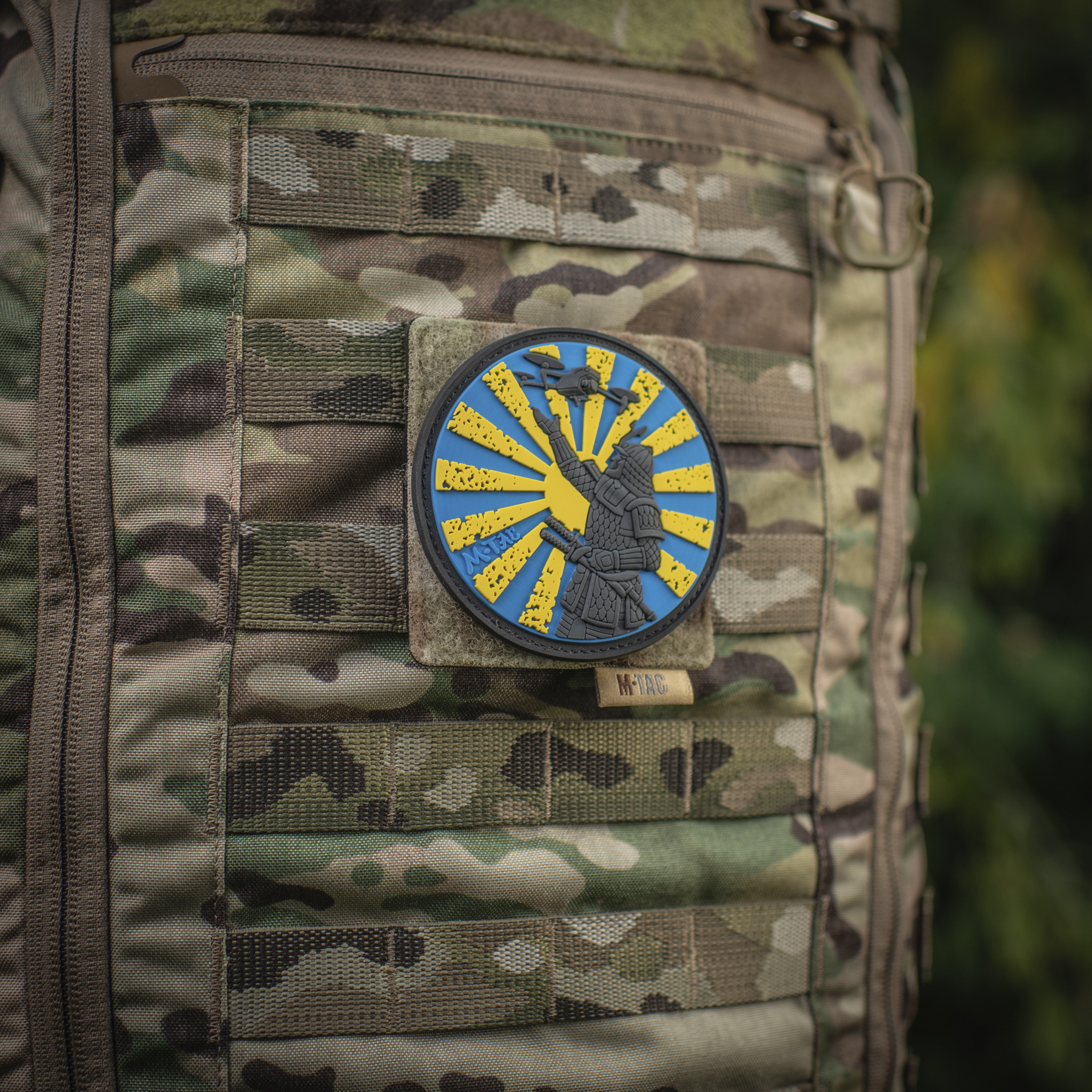 M-Tac панель для нашивок на MOLLE 80x85 Multicam — 8