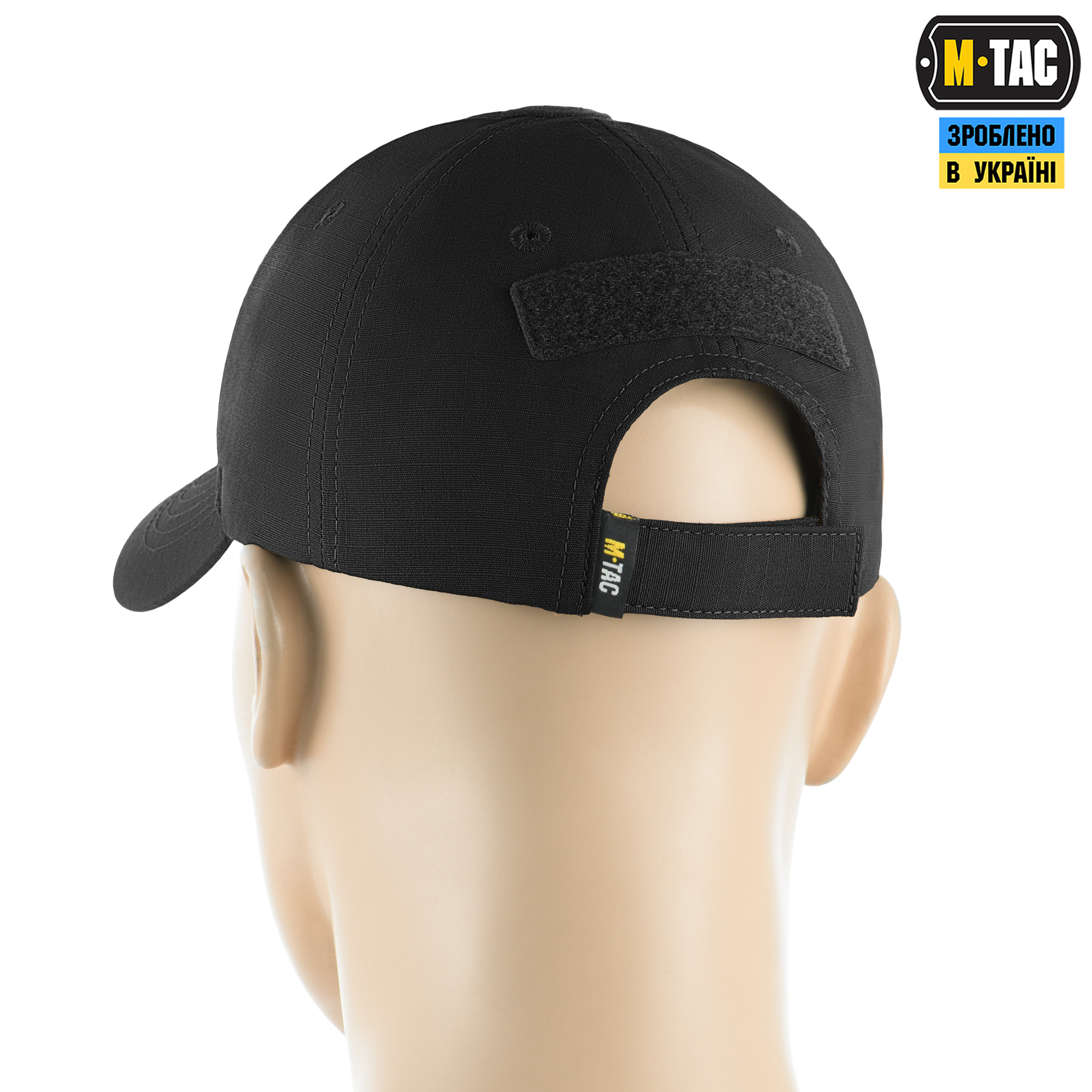 M-Tac бейсболка тактическая Elite Flex рип-стоп Black — 4