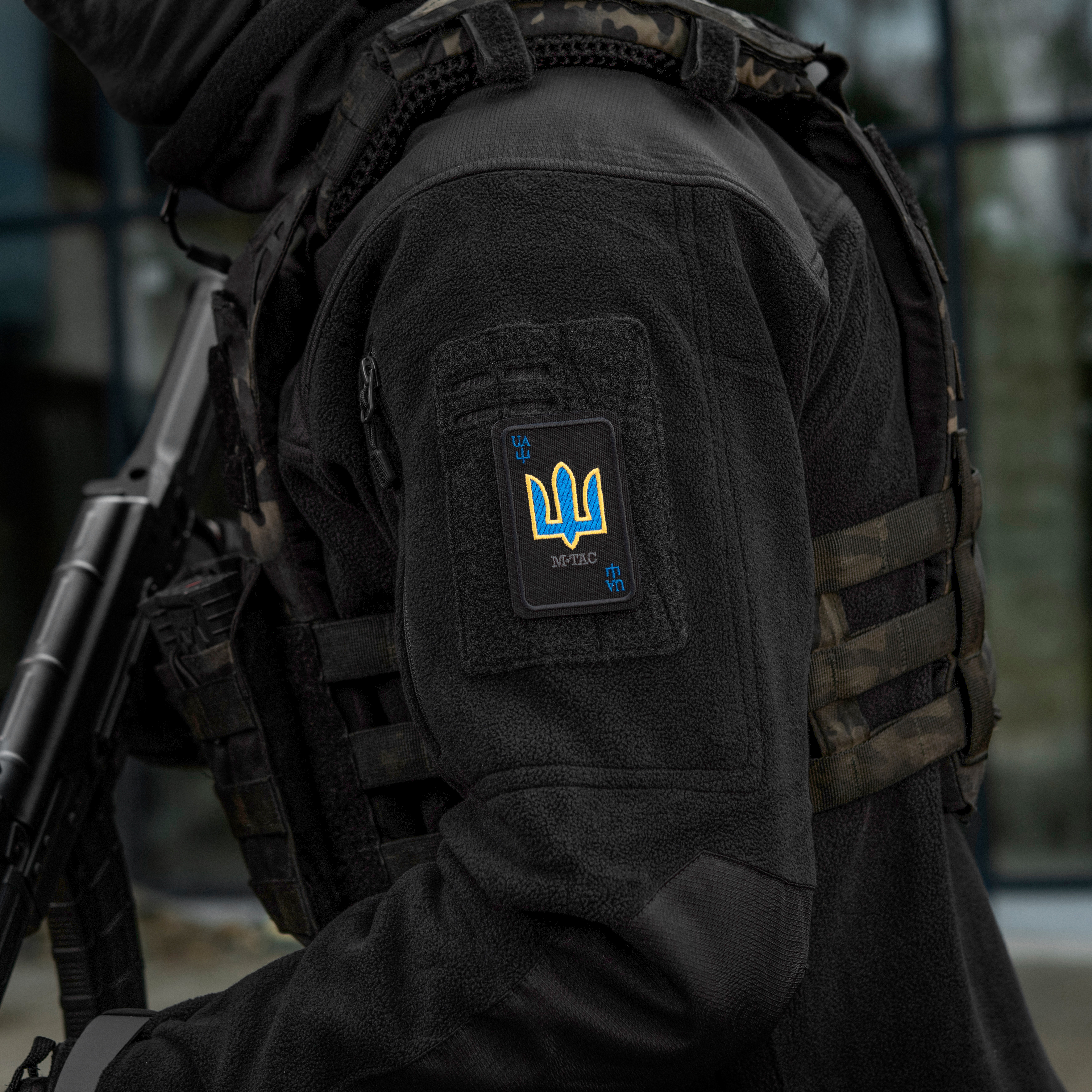 M-Tac нашивка Козирна карта (вишивка) Black — 3