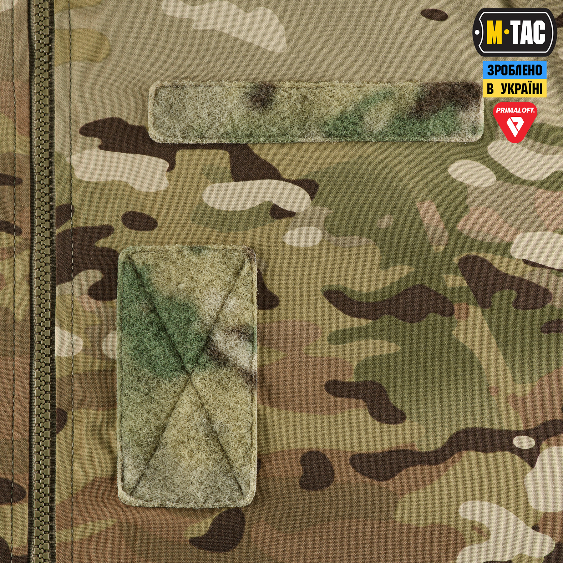 M-Tac куртка MA-1 Hooded Military Primaloft MC — 10
