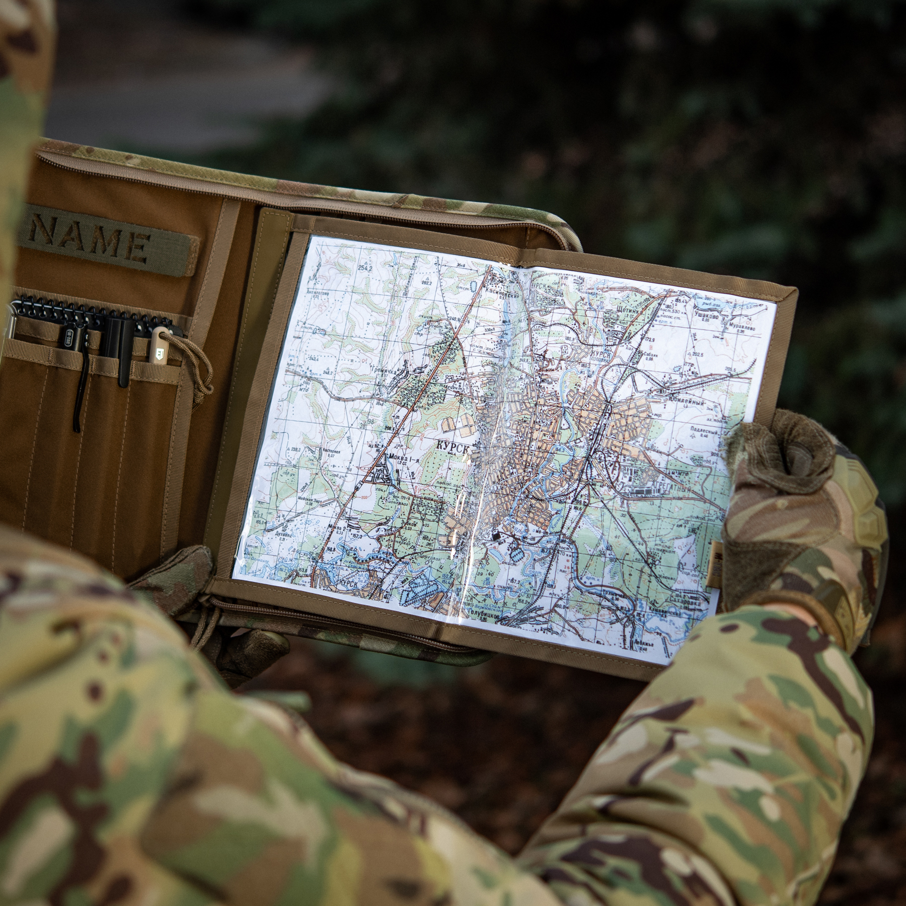 M-Tac планшет-органайзер А5 Elite Multicam — 48