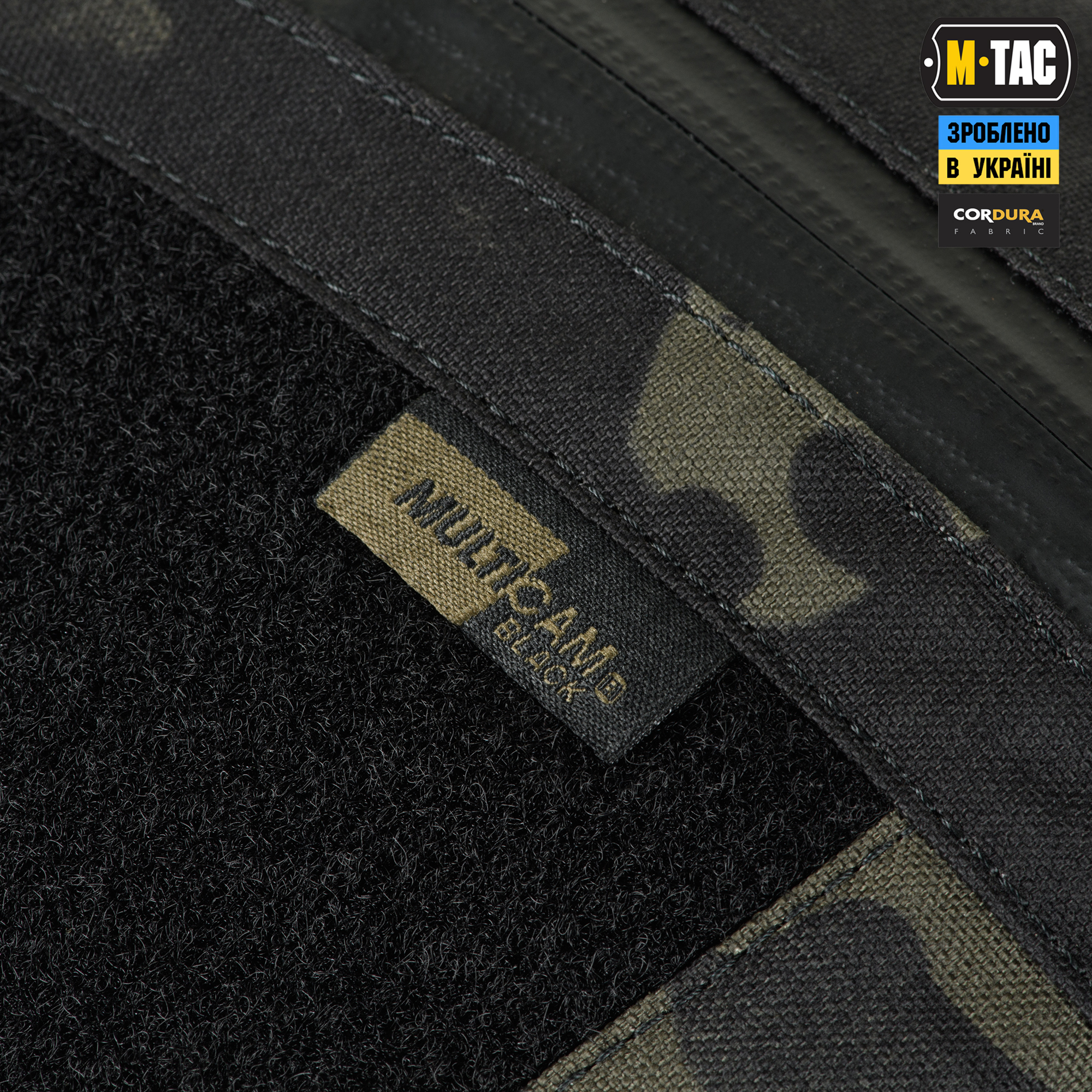 M-Tac сумка Sphaera Hex Hardsling Bag Large с липучкой Elite Multicam Black/Black — 8