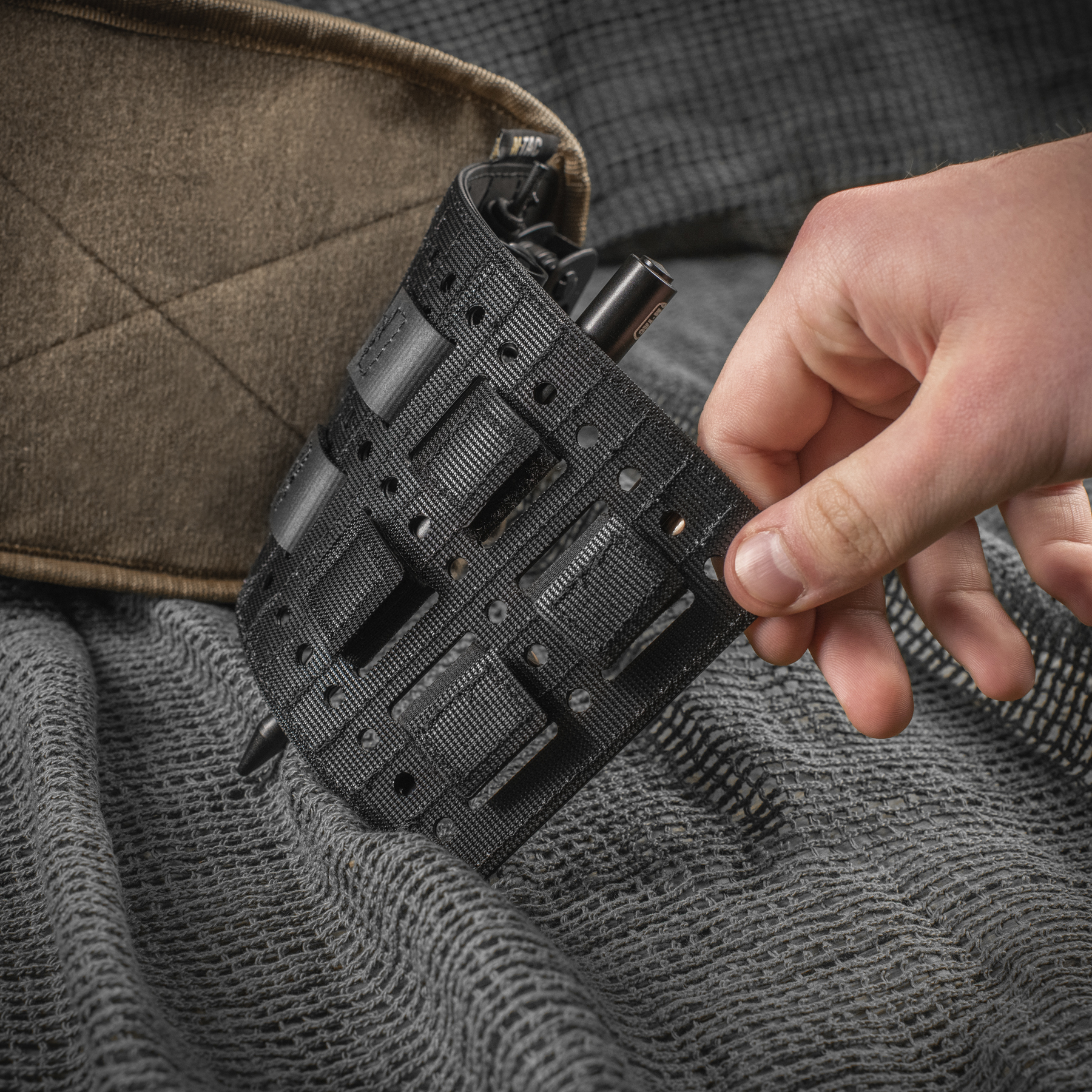 M-Tac вставка модульная MOLLE 11x19.5 Laser Cut Black — 6
