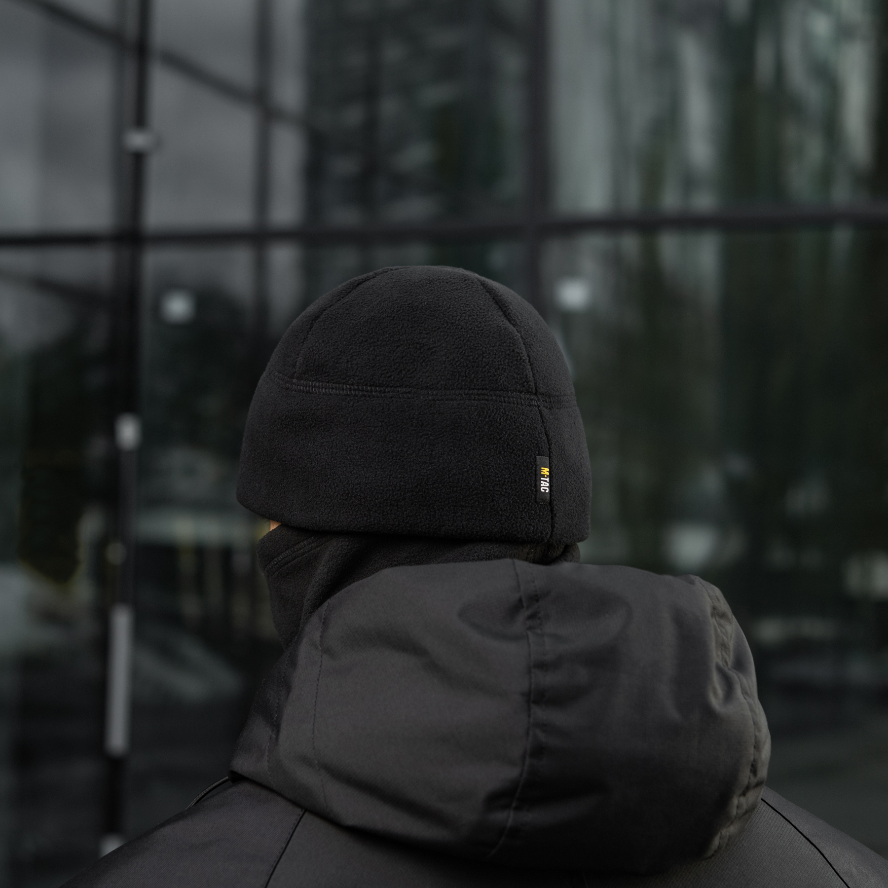 M-Tac шапка Watch Cap Elite флис (320г/м2) with Slimtex Black — 9