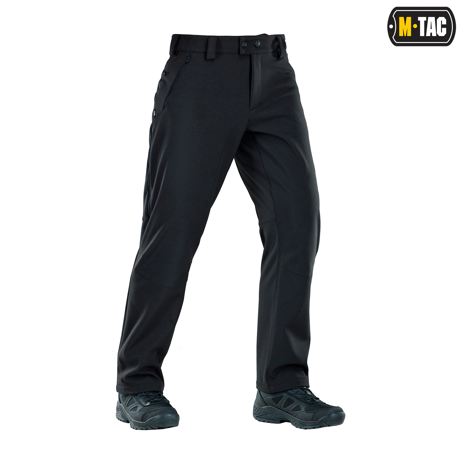 M-Tac брюки Soft Shell Vent Black — 4