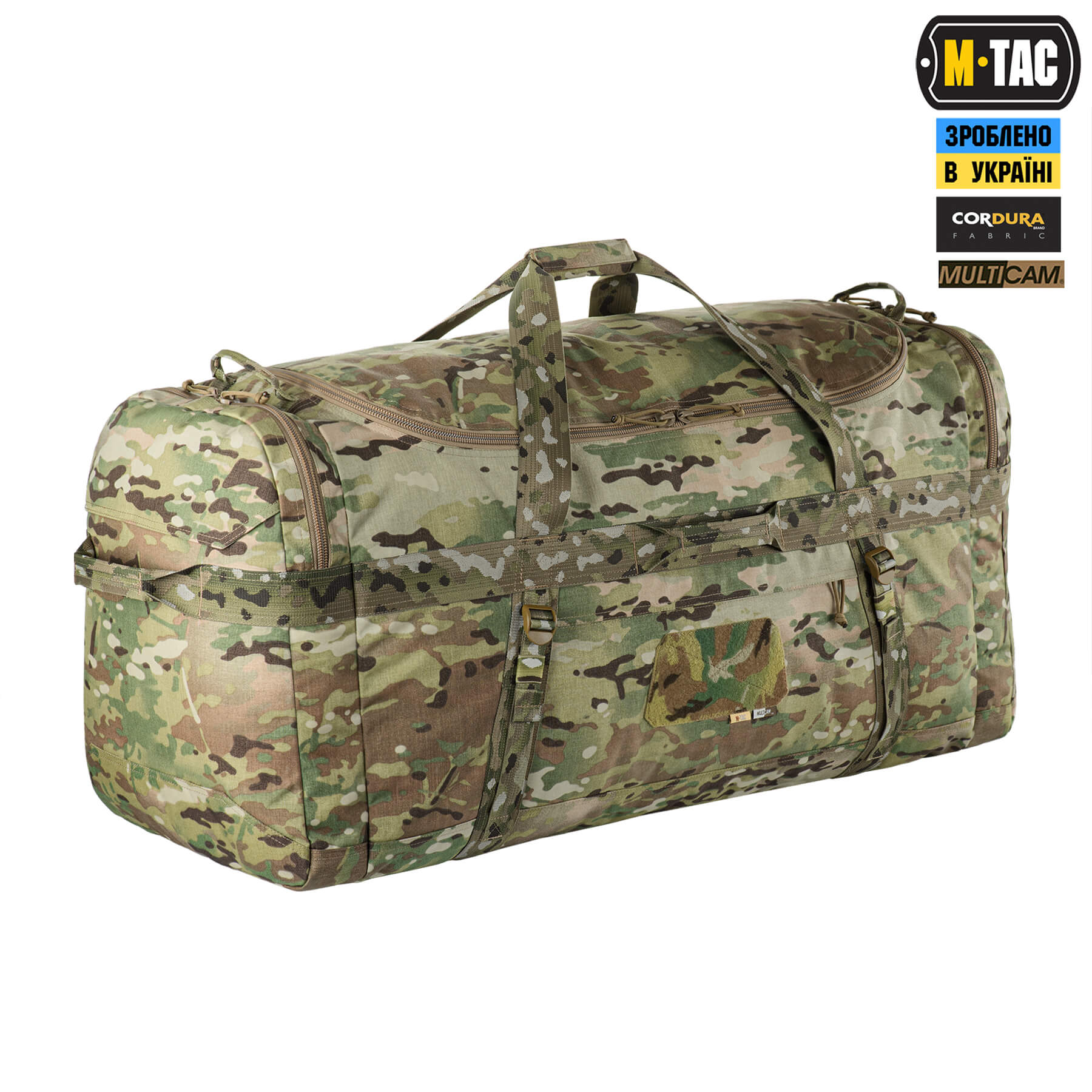 Сумка-баул M-Tac 190л Elite Мультикам (10554008) Різнобарвний