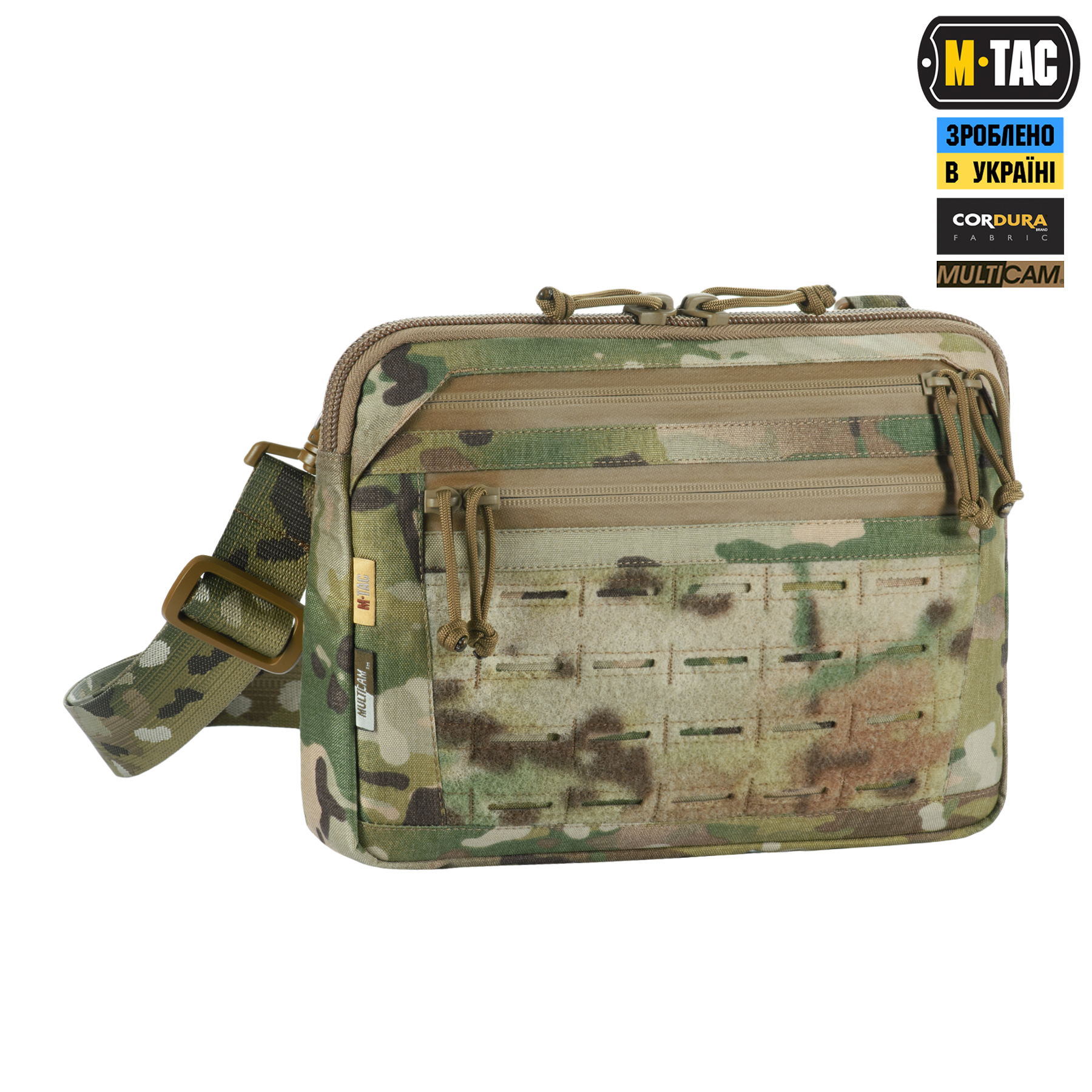 M-Tac сумка Admin Bag Medium Elite с липучкой Multicam — 4