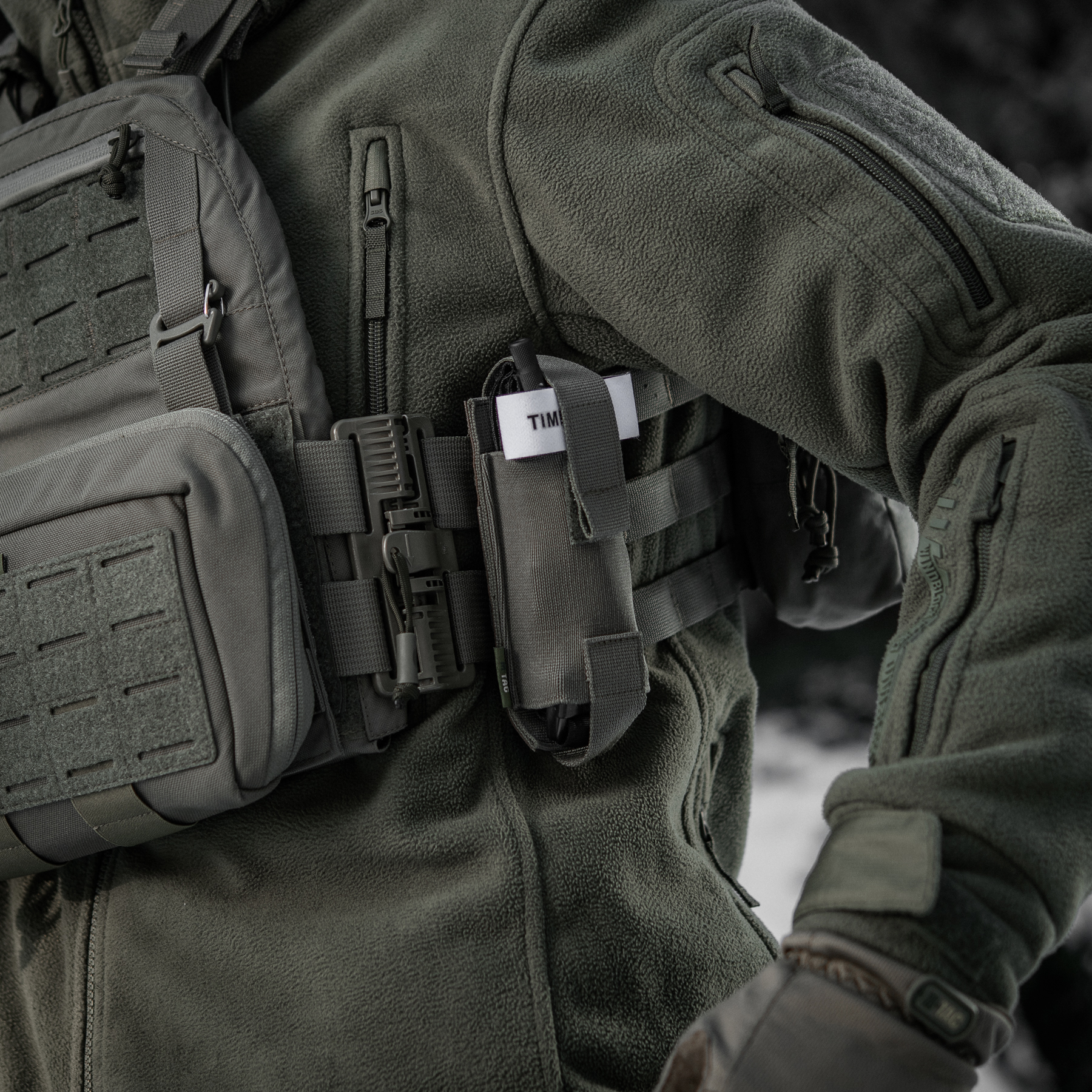 M-Tac подсумок для турникета эластичный на MOLLE Gen.III Ranger Green — 10