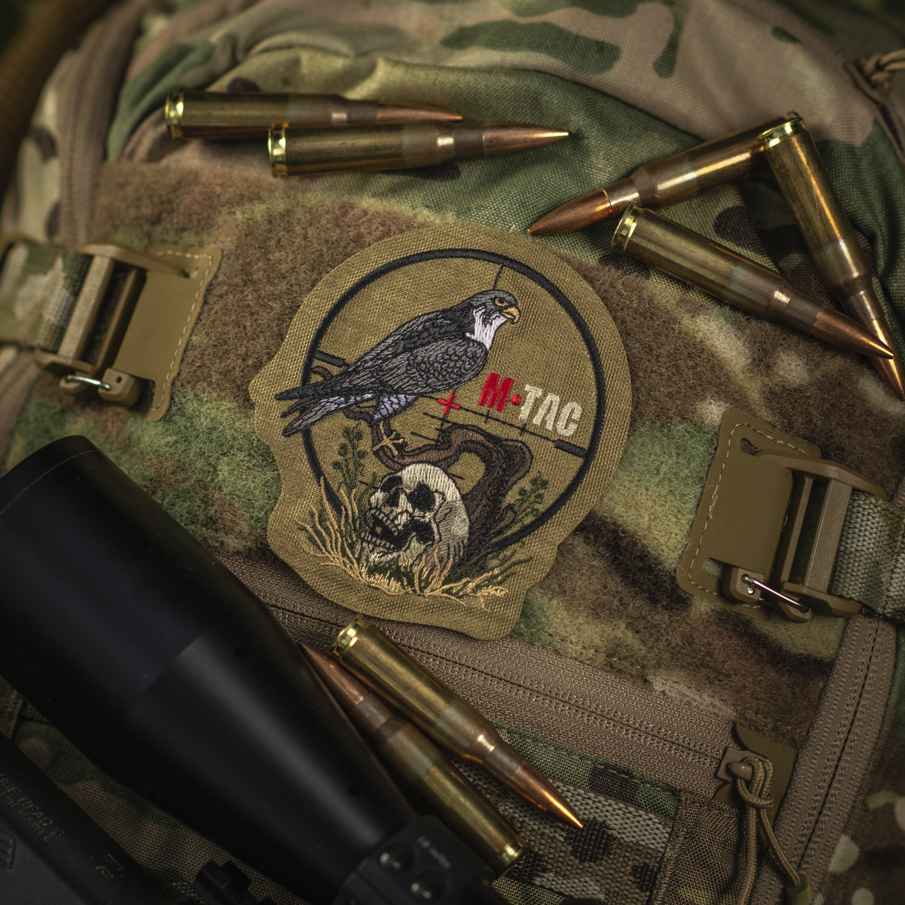 M-Tac нашивка Снайпер (вышивка) Coyote — 8