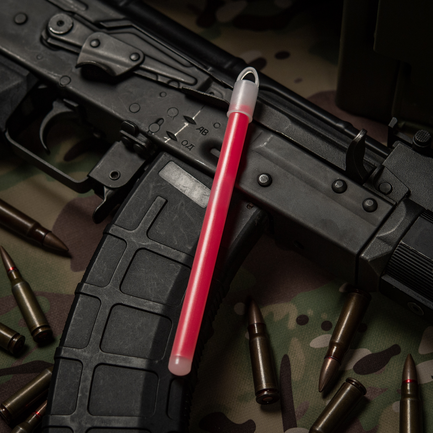 M-Tac химсвет 15 см красный — 12