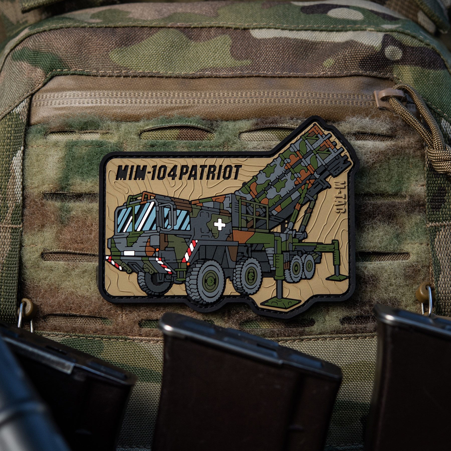 M-Tac нашивка MIM-104 Patriot (PVC) — 5