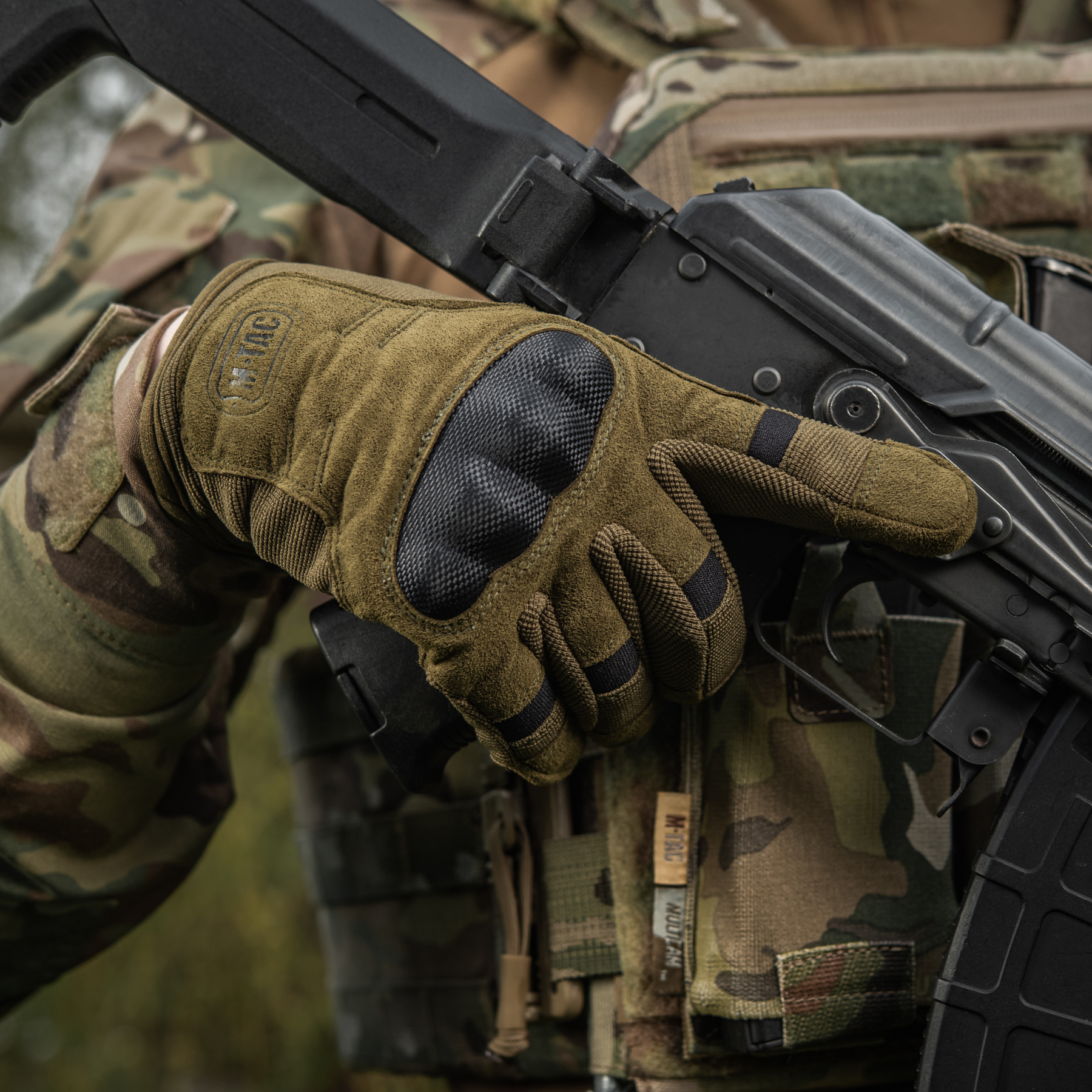 M-Tac перчатки Assault Mk.6 Olive — 14