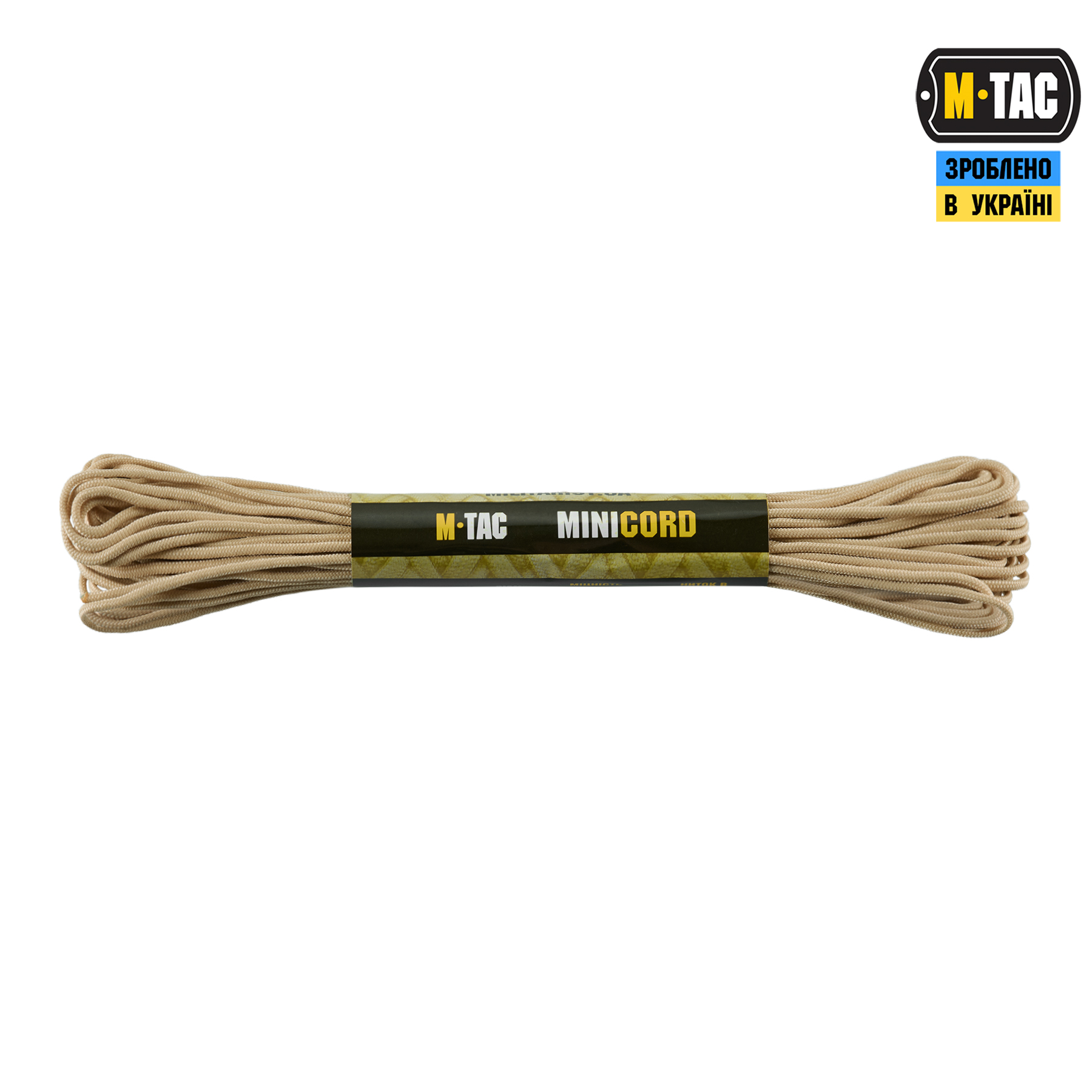M-Tac паракорд Minicord 15m Sand — 2