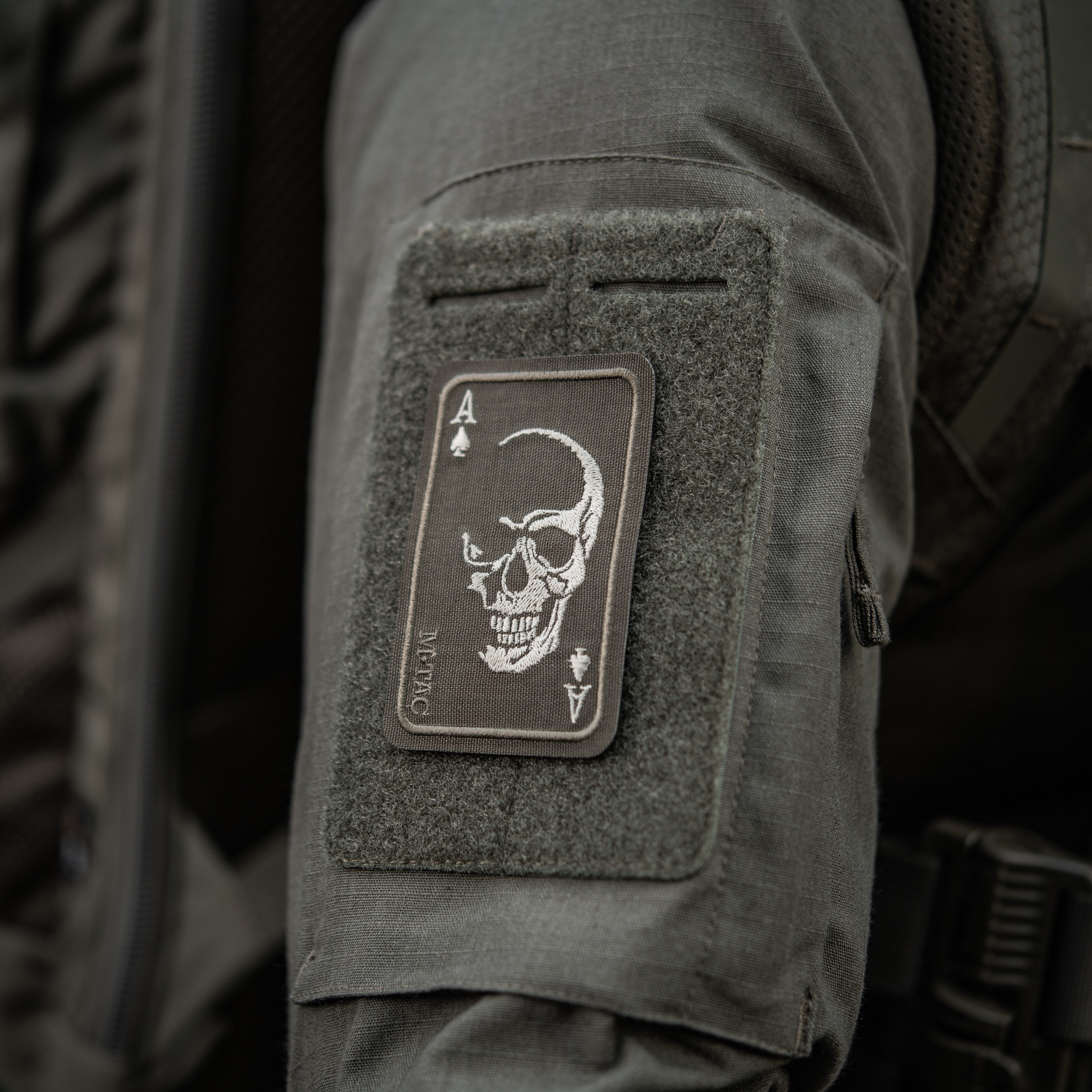 M-Tac нашивка Face of war (вишивка) Ranger Green — 5