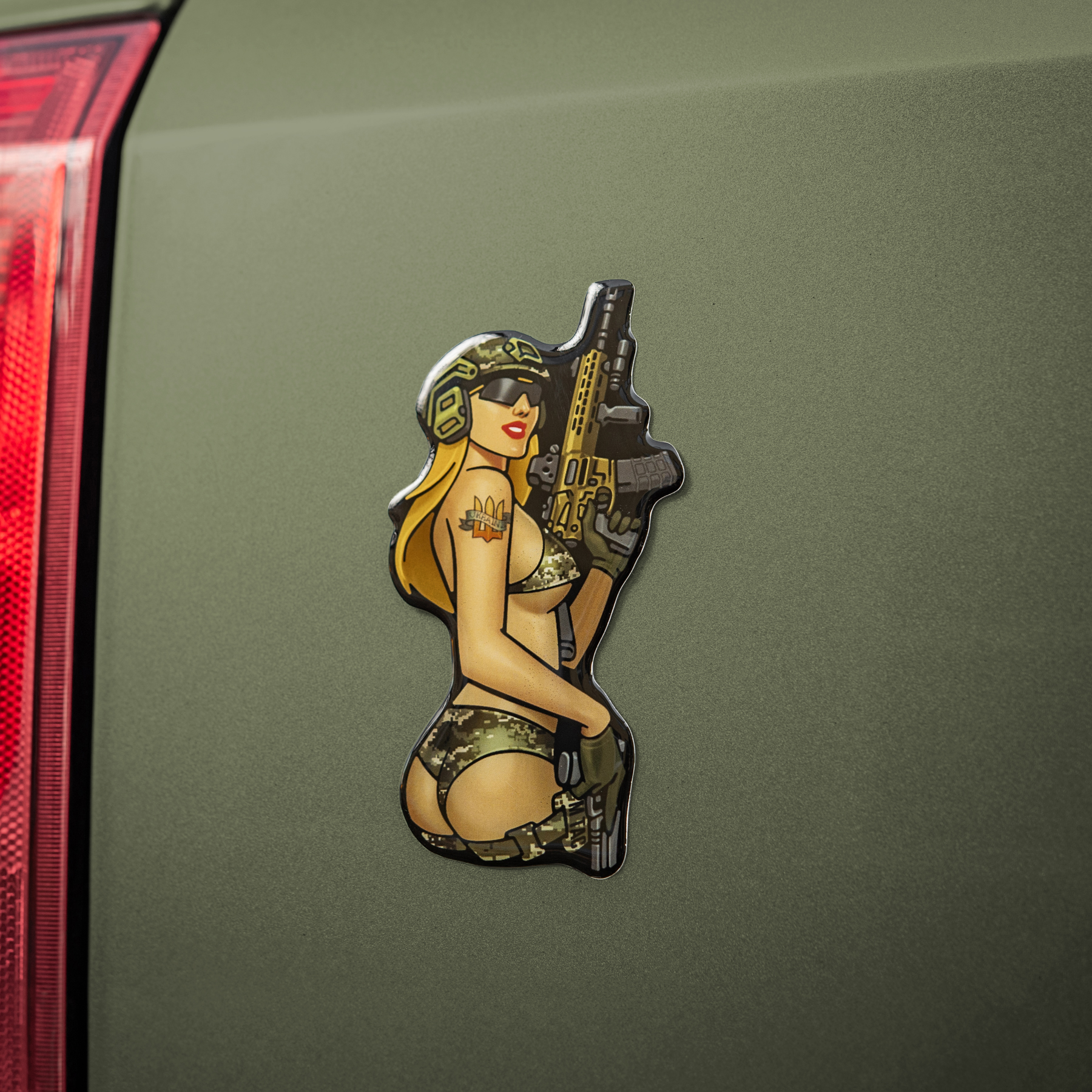 M-Tac наклейка обємна girl №4 MM14 — 8