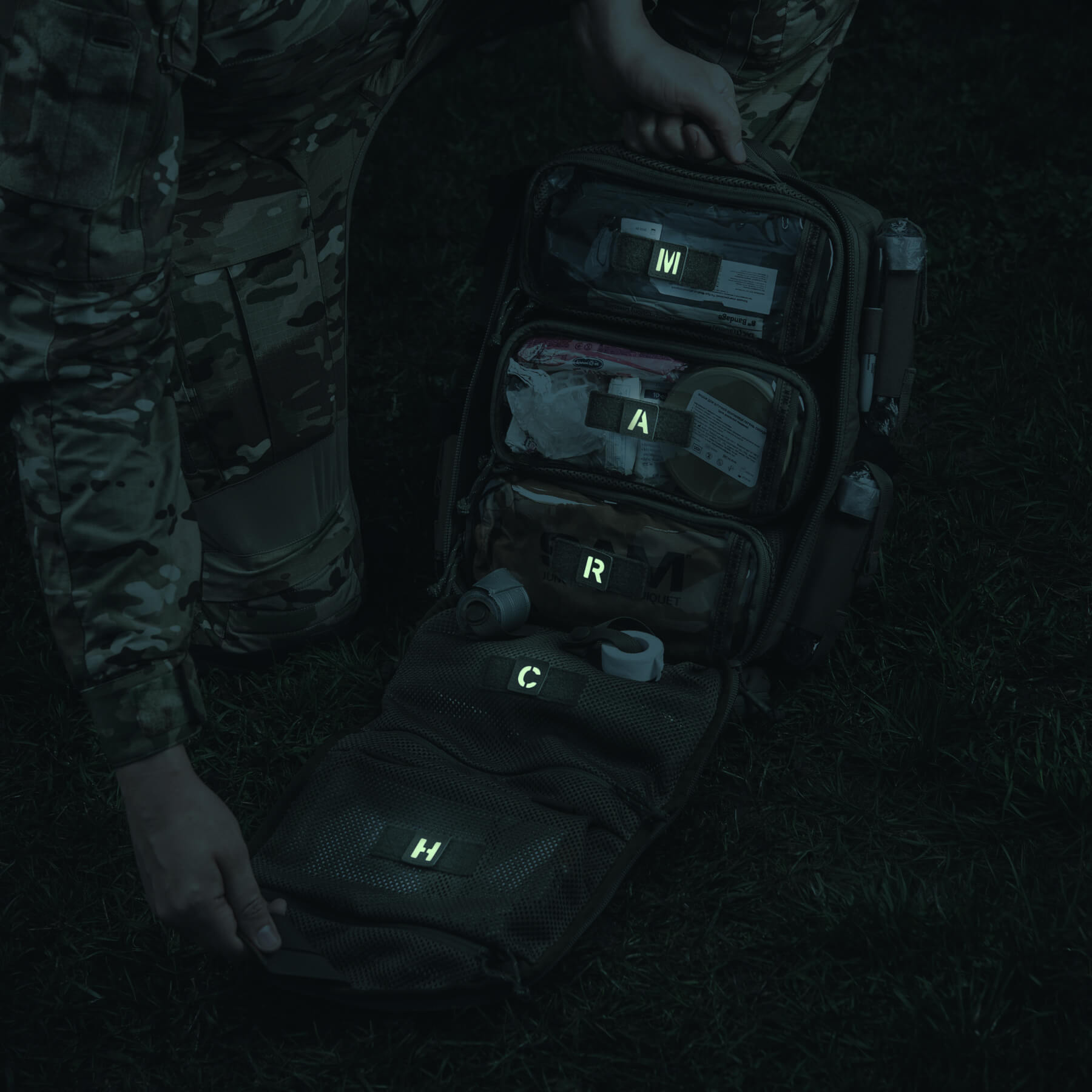 M-Tac нашивка MARCH Ranger Green/GID — 11