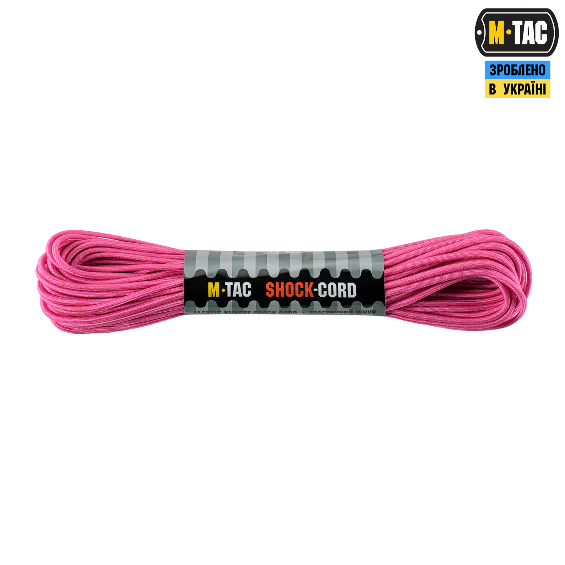 M-Tac паракорд Shock-Cord 3mm 15m Neon Pink — 2