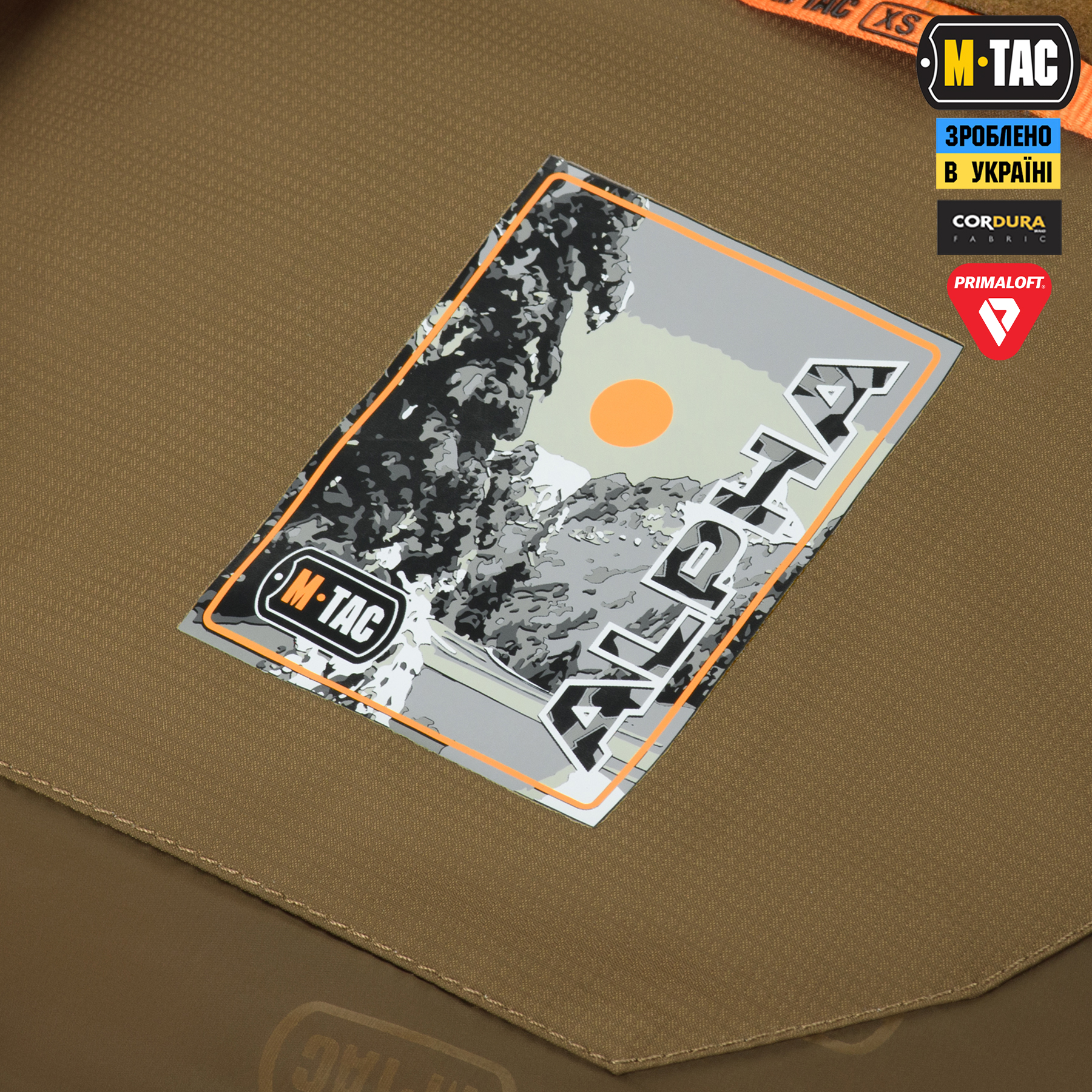 M-Tac куртка зимняя Alpha Gen.III Pro Primaloft Coyote Brown — 6