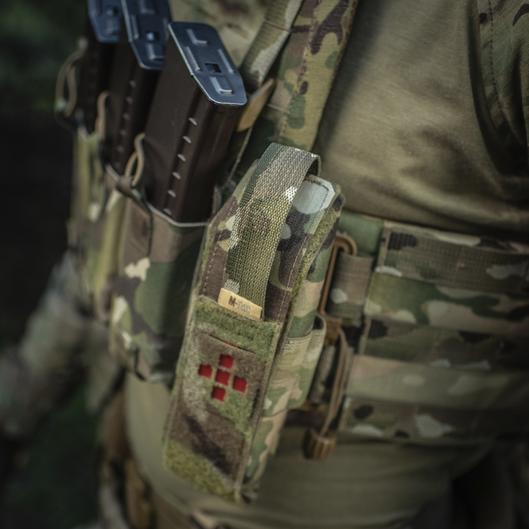 M-Tac подсумок для турникета закрытый FLAP Multicam — 32