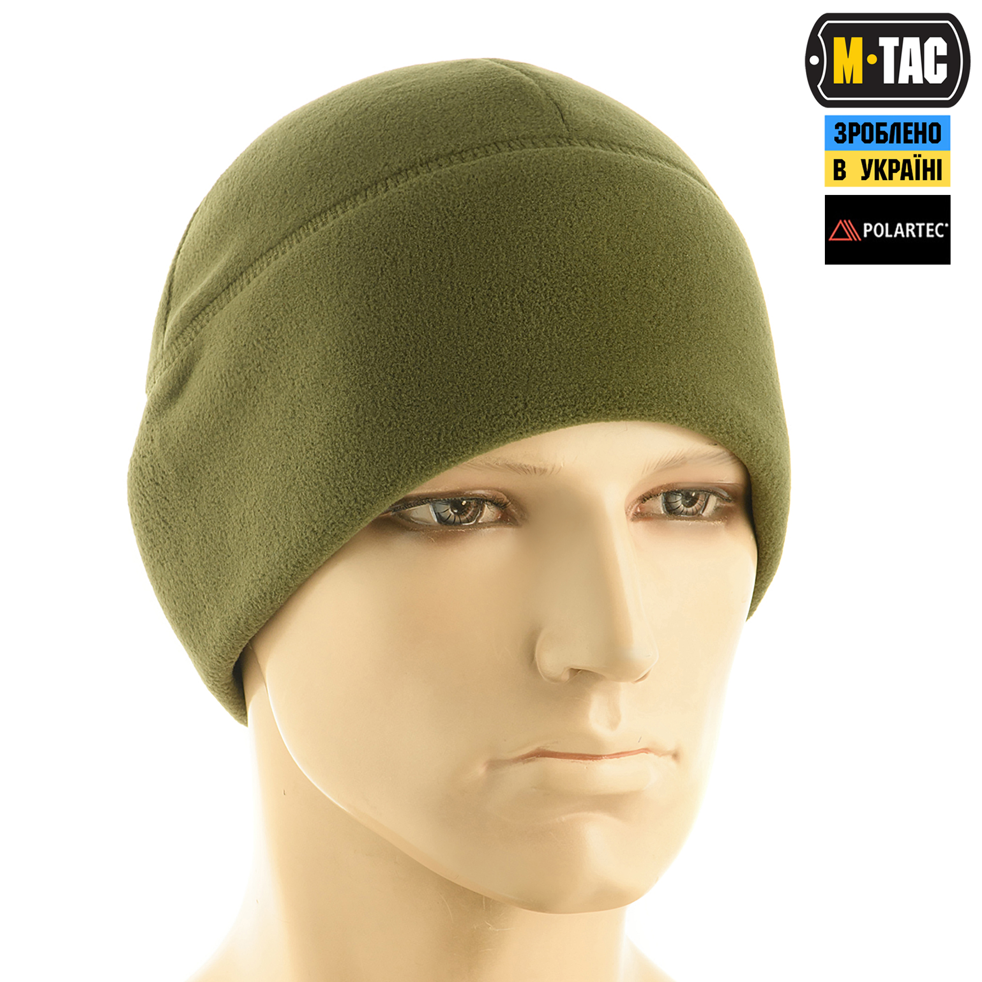 M-Tac шапка Watch Cap флис Polartec Army Olive — 4