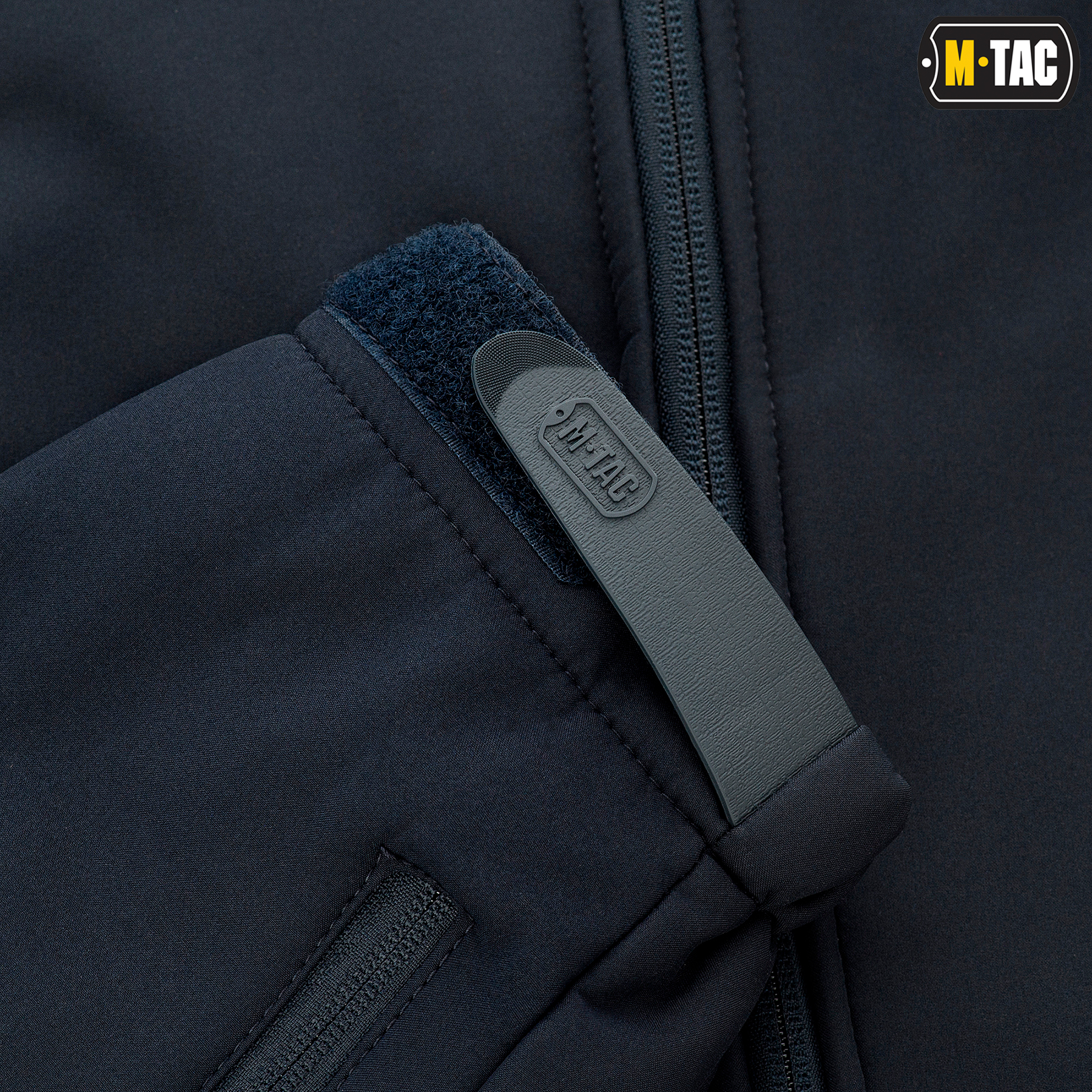M-Tac куртка Soft Shell с подстежкой Dark Navy Blue — 15