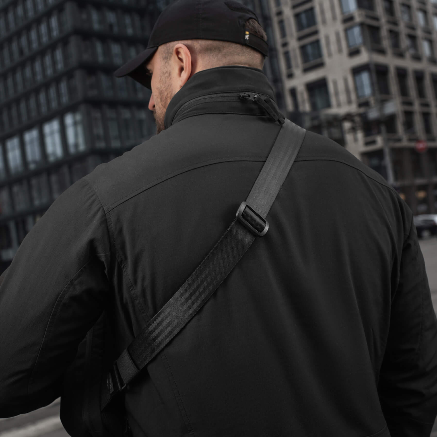 M-Tac сумка Sling Pistol Bag Hex Black — 19