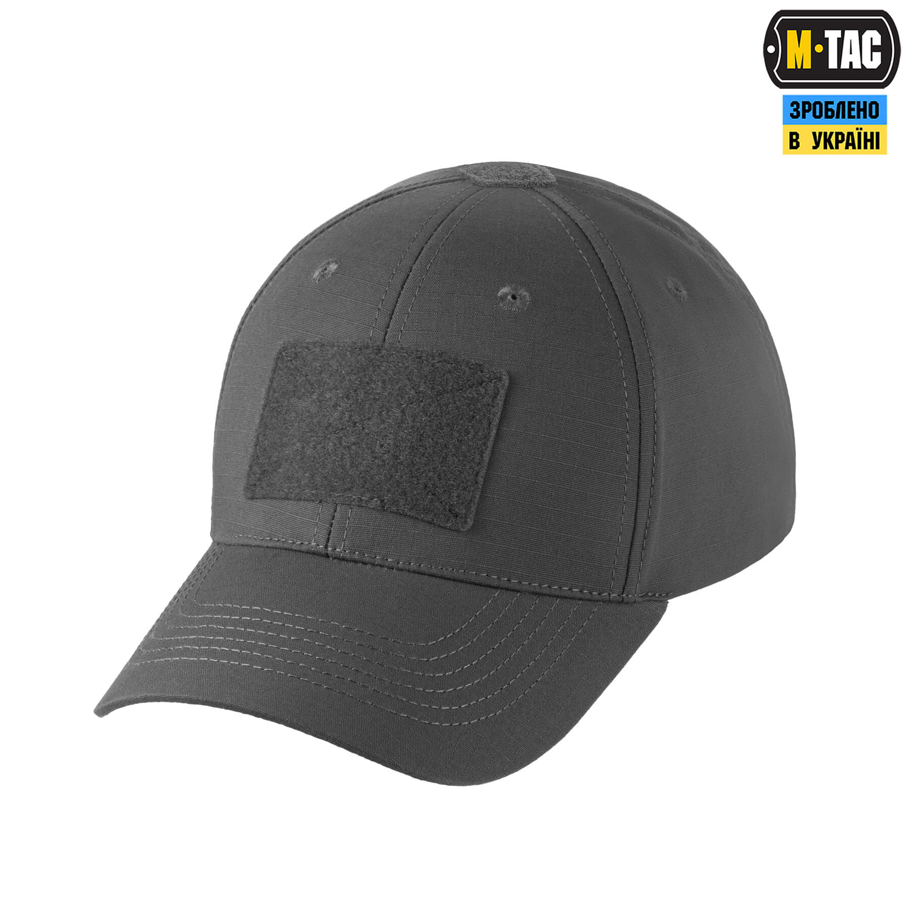 M-Tac бейсболка тактическая Elite Flex рип-стоп Wolf Grey — 5