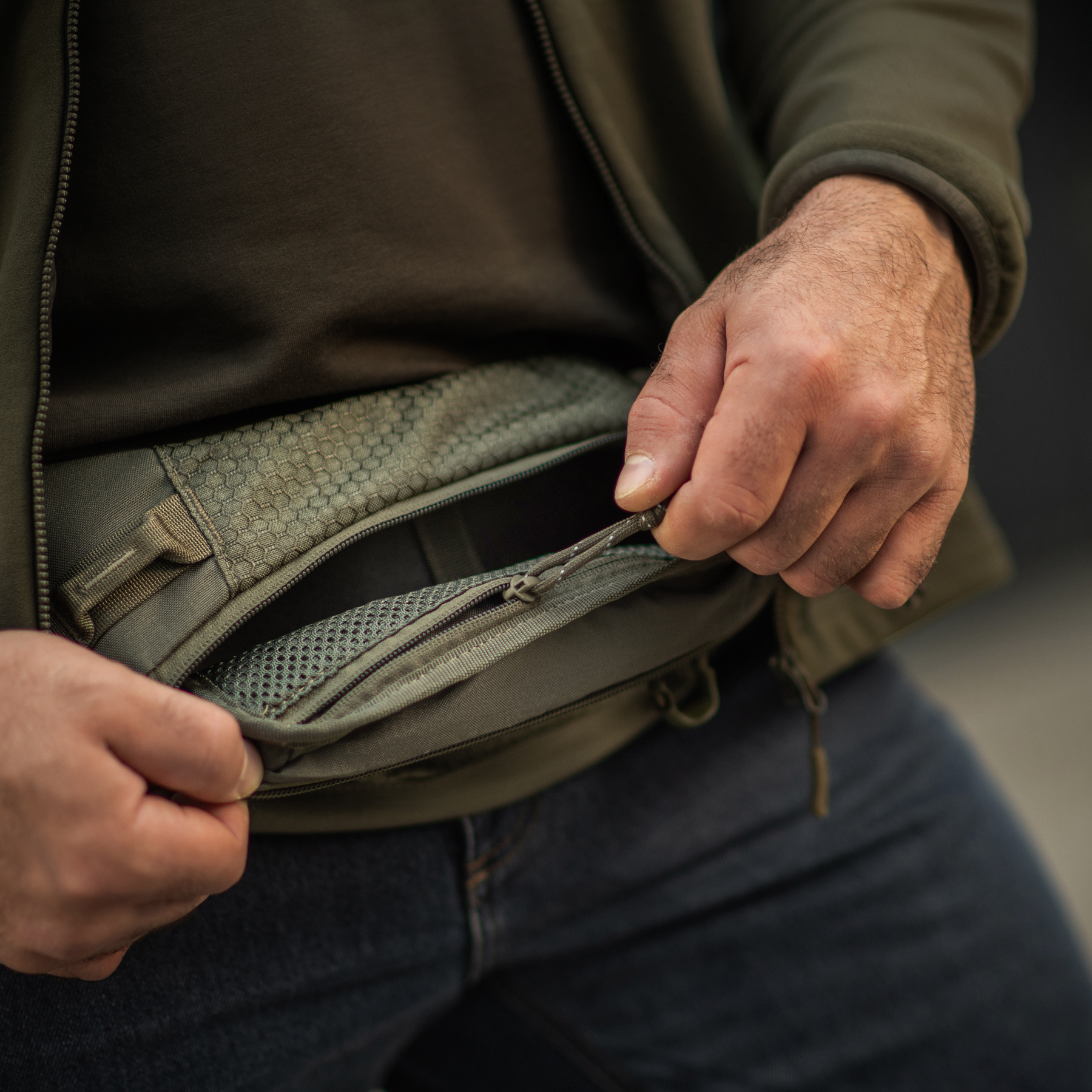 M-Tac сумка Waist Bag Hex Ranger Green — 32