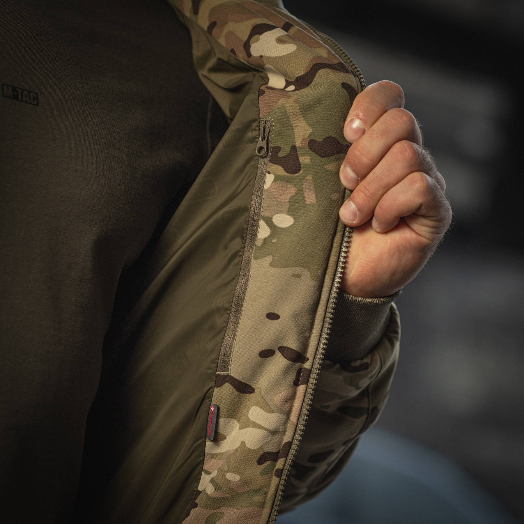 M-Tac куртка MA-1 Hooded Military Primaloft MC — 45