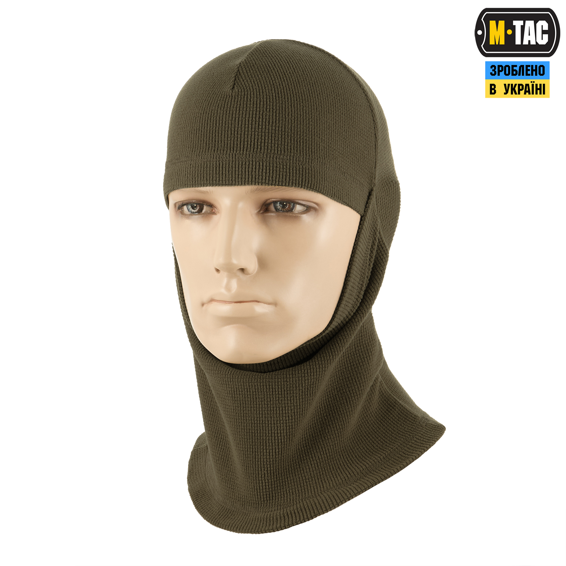 M-Tac балаклава-ниндзя Basic микрофлис рип-стоп Dark Olive — 3