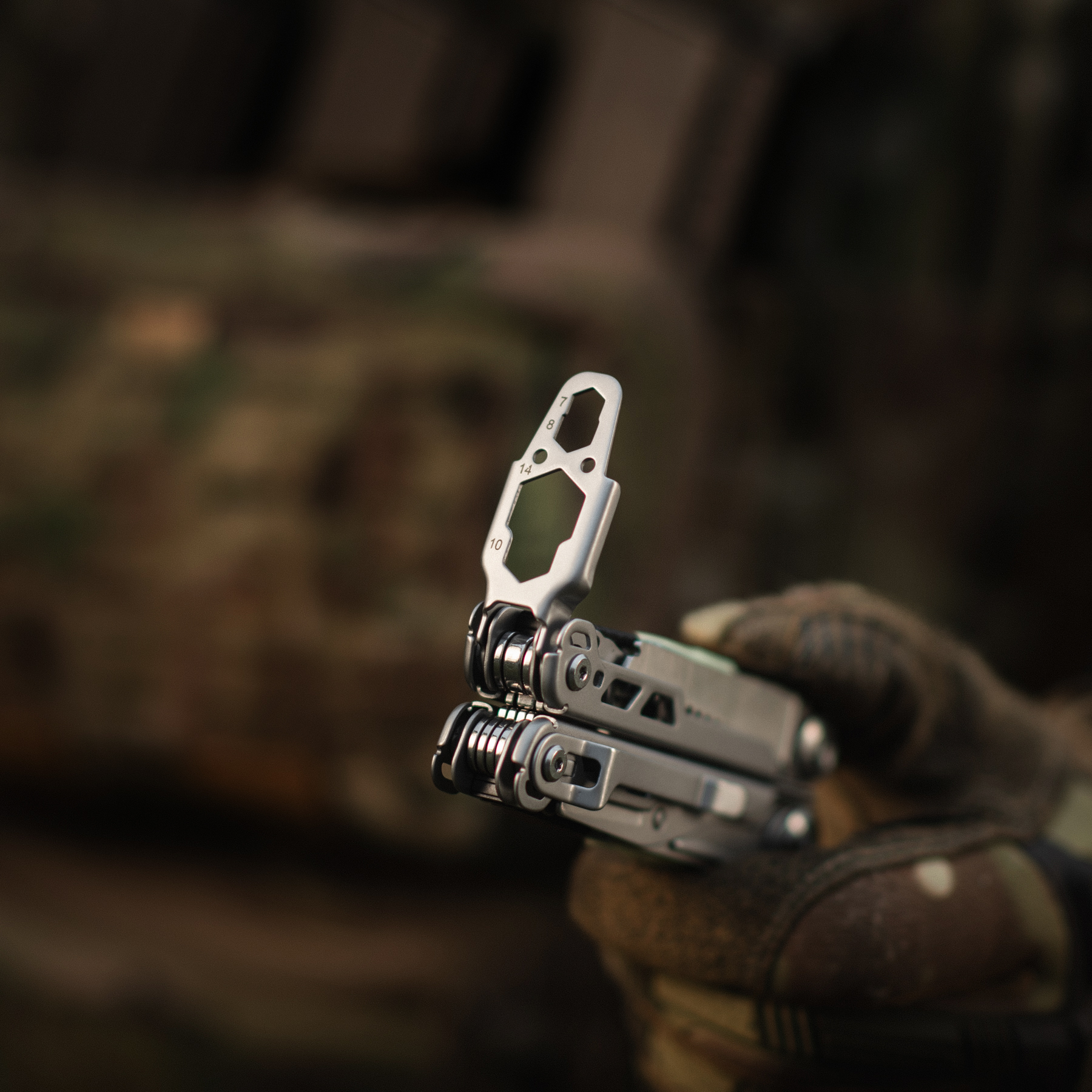 M-Tac мультитул Type 12 Steel/Damascus — 24