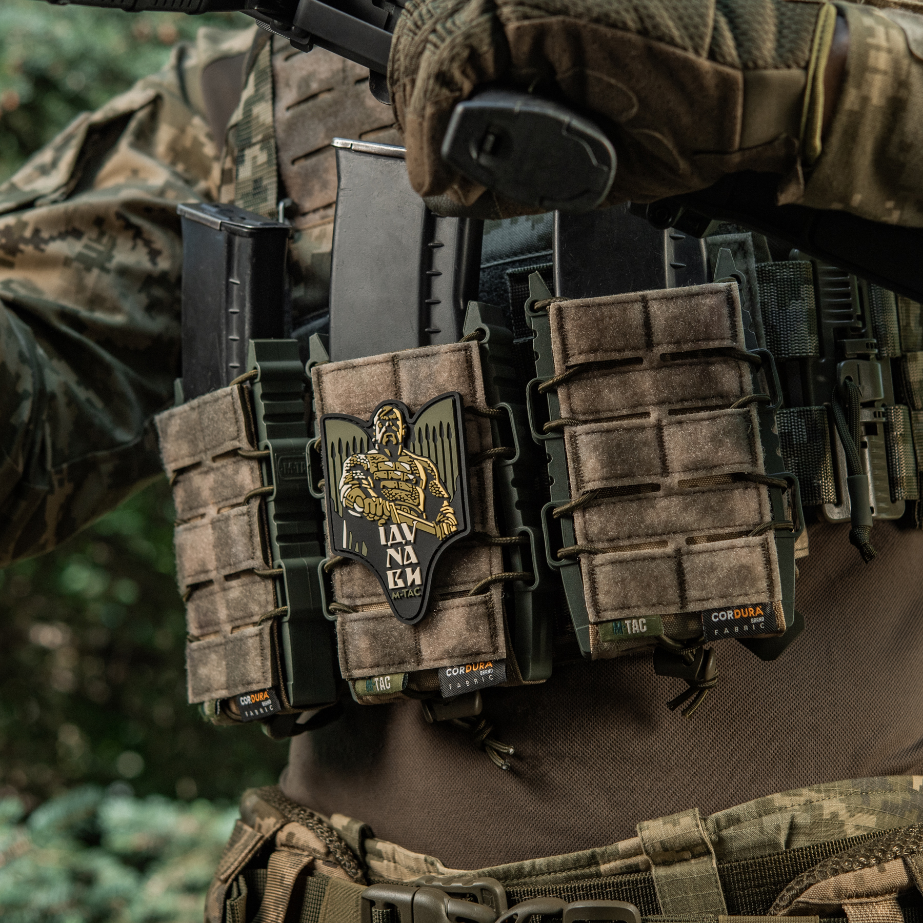 M-Tac нашивка Святослав PVC olive — 10