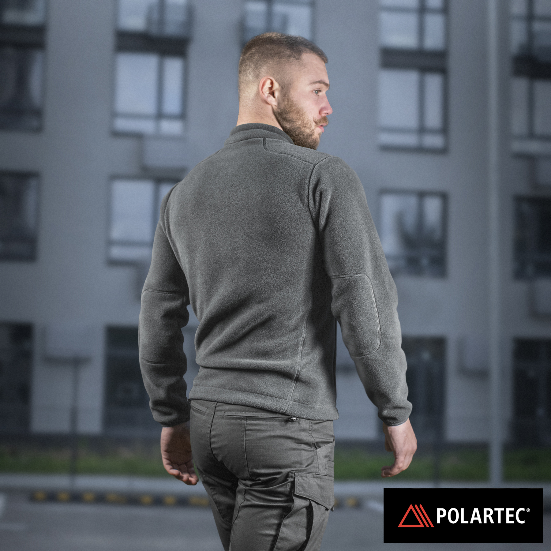 M-Tac кофта Nord Fleece Polartec Dark Grey — 12