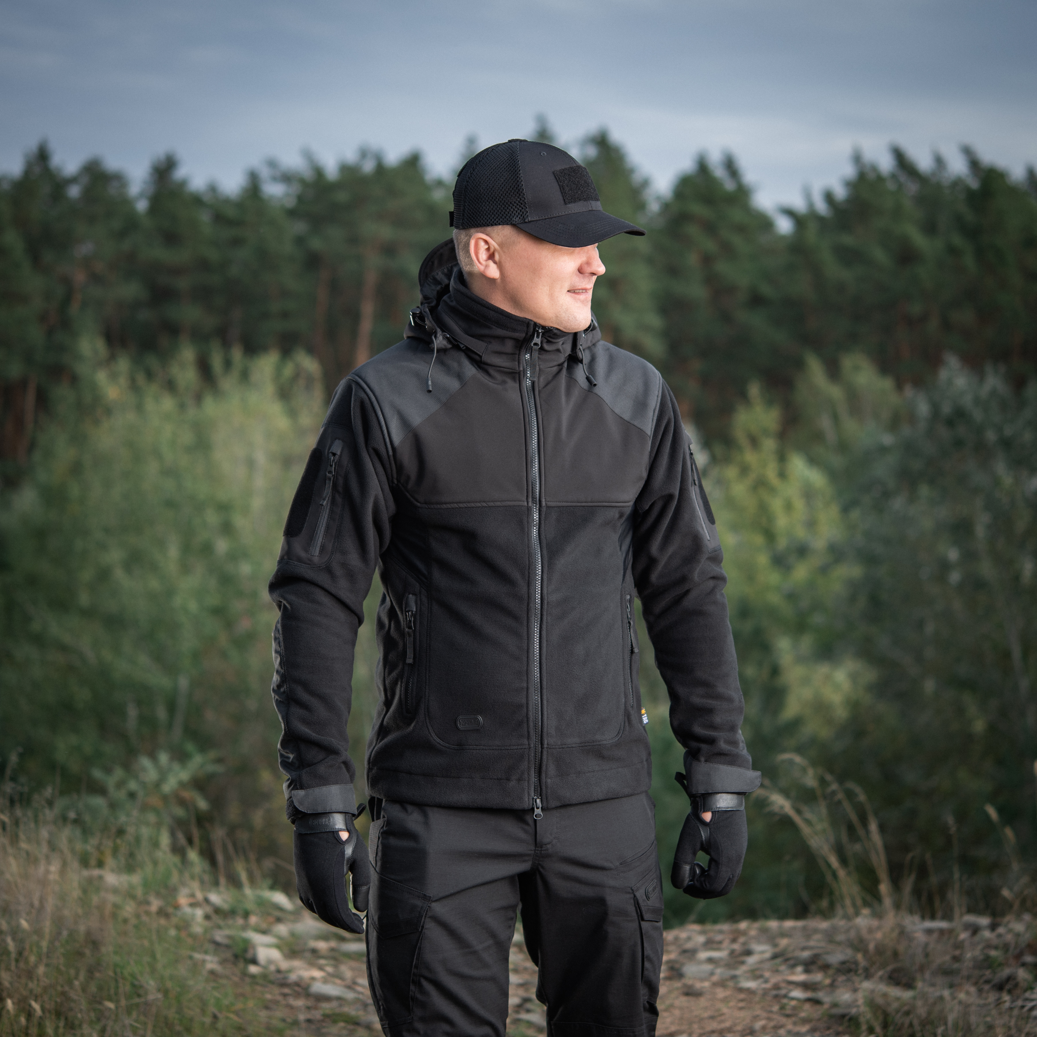 M-Tac куртка Norman Windblock Fleece Black — 9