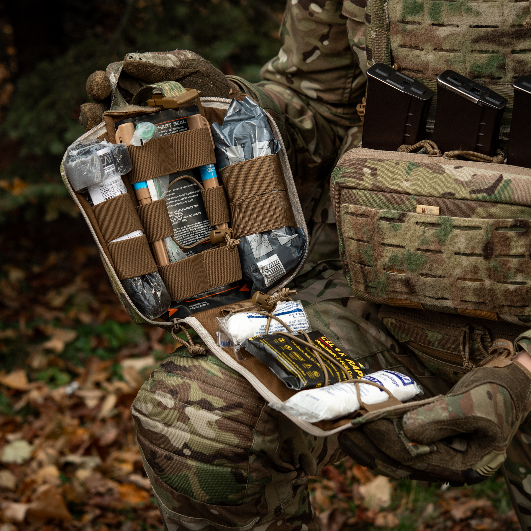 M-Tac подсумок медицинский Elite Rip Off Gen.II Multicam — 37