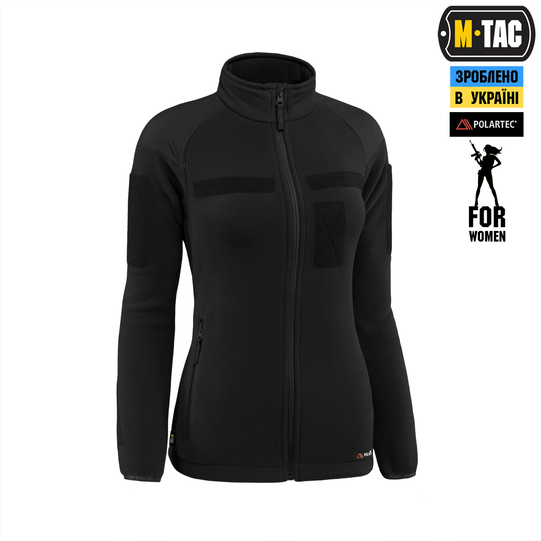 M-Tac куртка Combat Fleece Polartec Jacket Lady Black — 4
