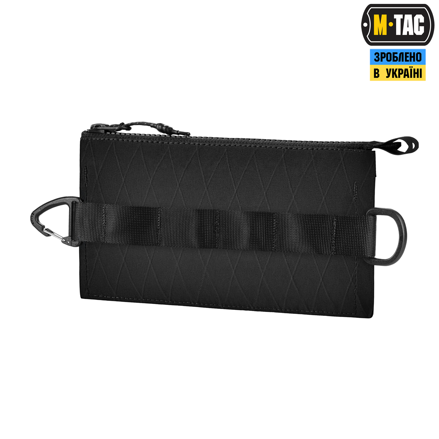 M-Tac кошелек горизонтальный с карабином X-Pac Elite Black — 4