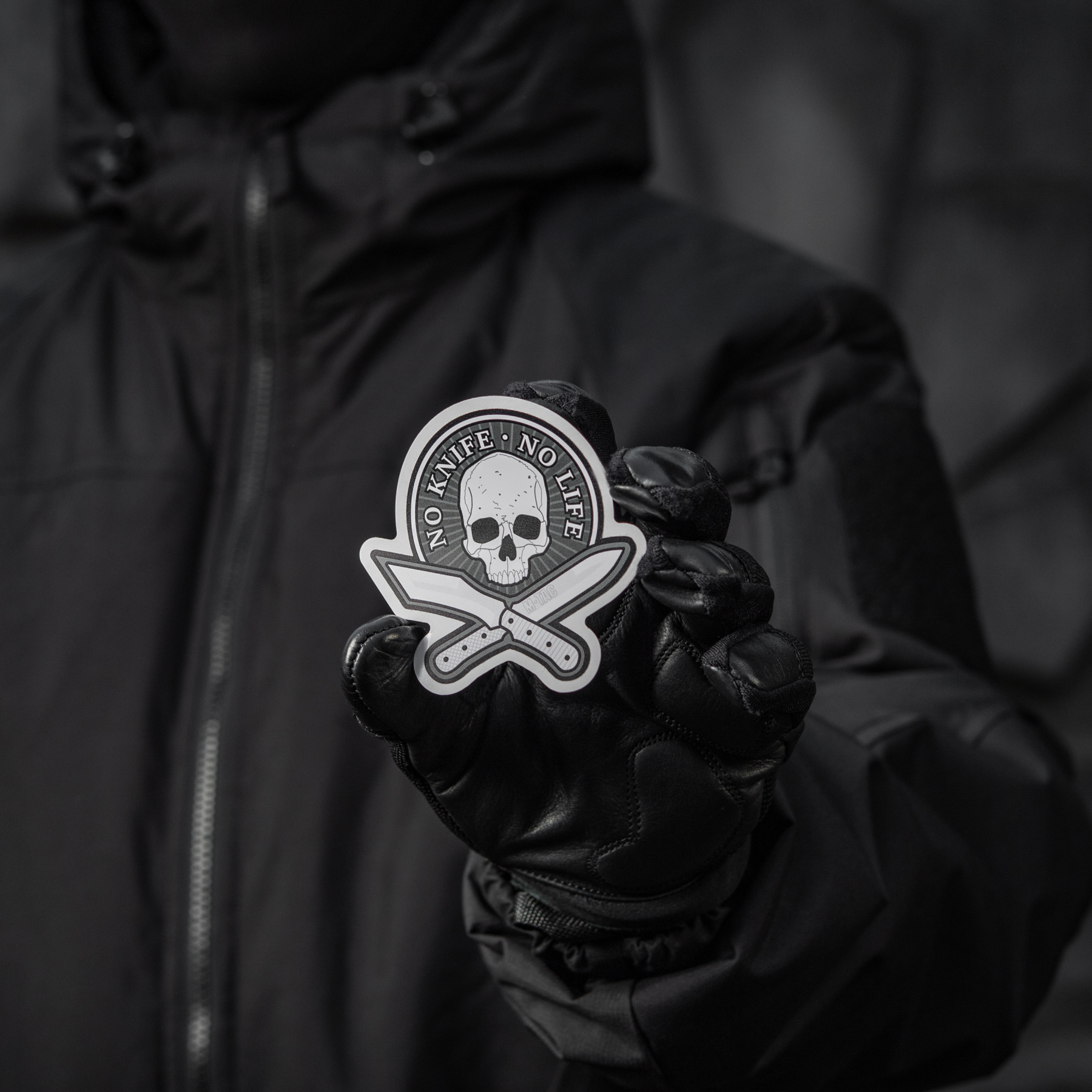 M-Tac наклейка No Knife - No Life светоотражающая — 8