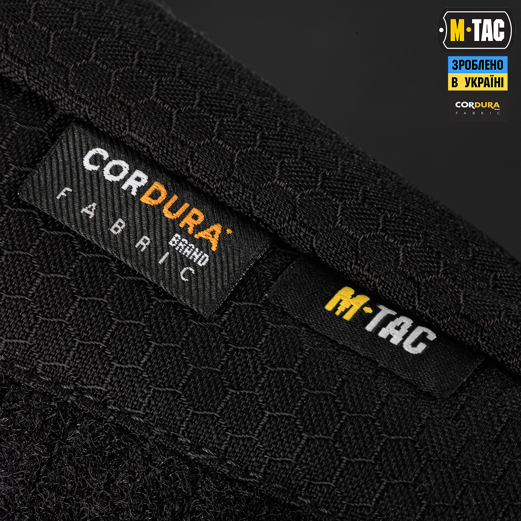 M-Tac сумка Admin Bag Medium Elite с липучкой Hex Black — 11