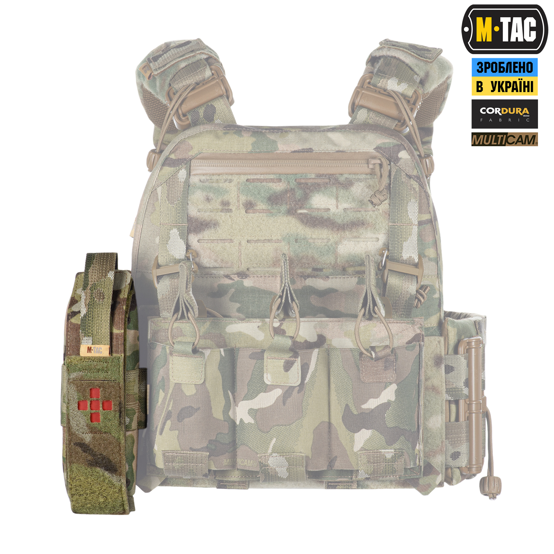 M-Tac подсумок для турникета закрытый FLAP Multicam — 11
